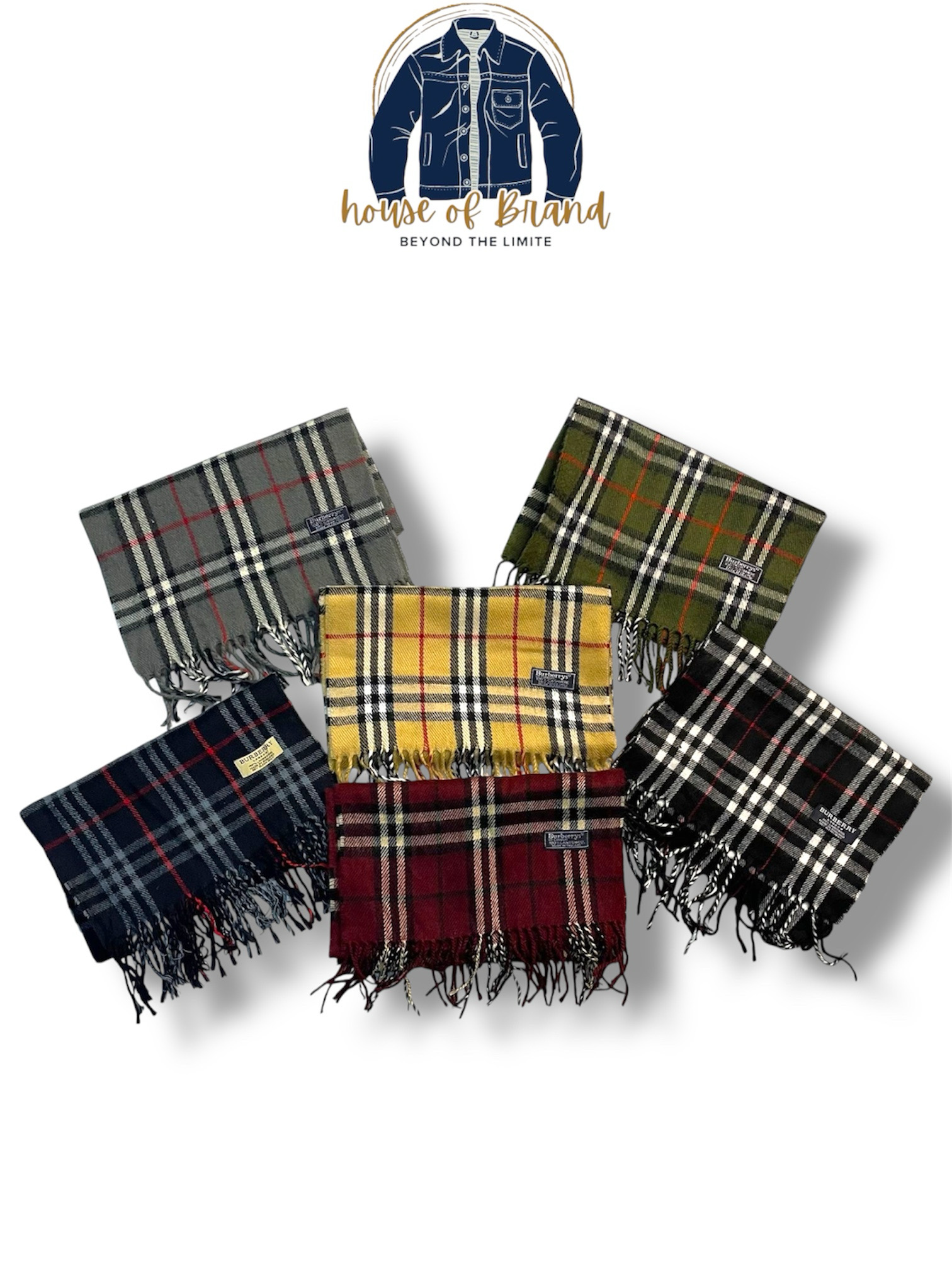 バーバリーのスカーフ