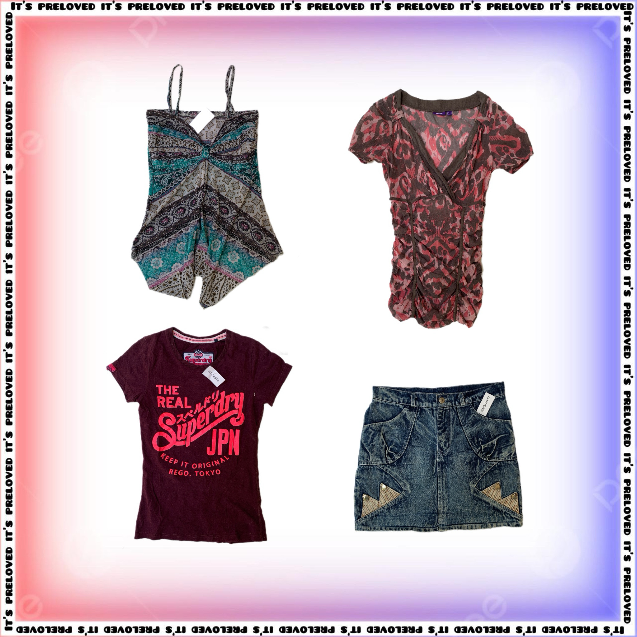 Millennium Main Character Set - tops, dresses, skirts (SS-1694)