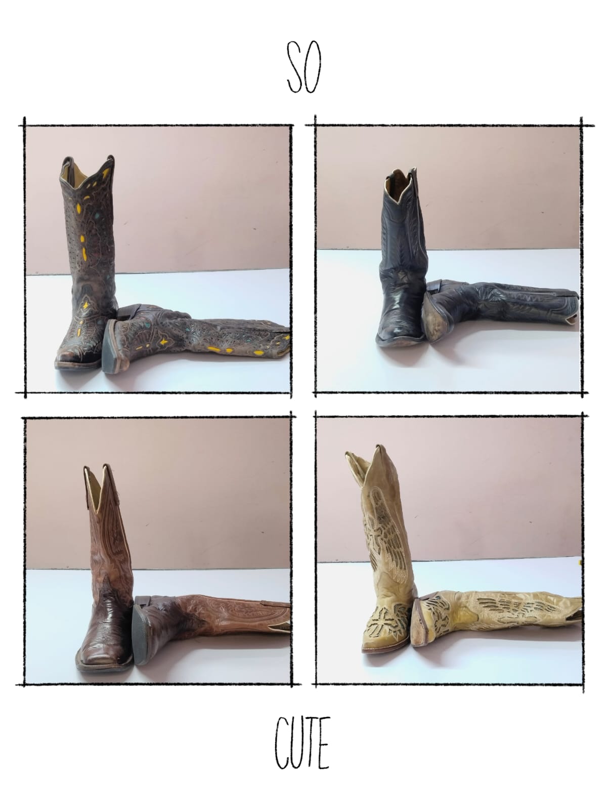 JA 0513 ヴィンテージカウボーイブーツ