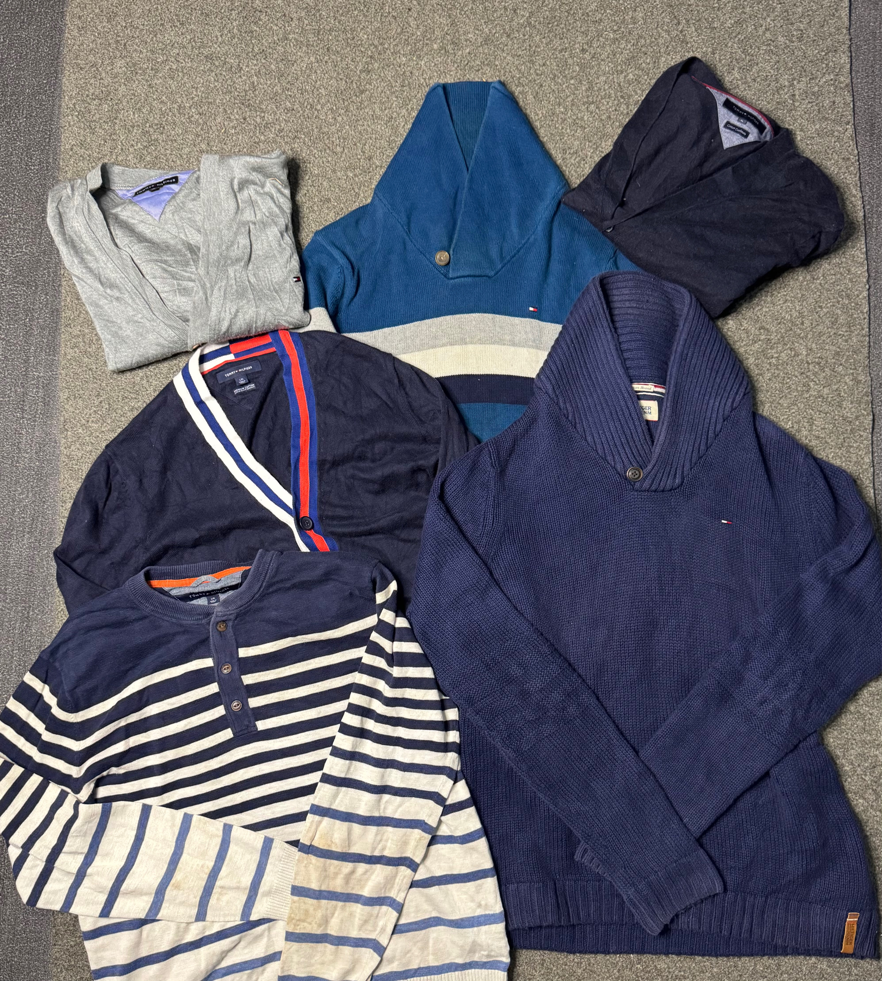 Tommy Hilfiger Mock Neck & Button up Sweaters