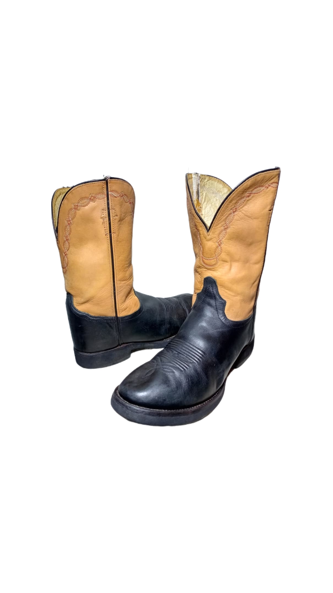 MV301# Vintage Cowboy-Stiefel.