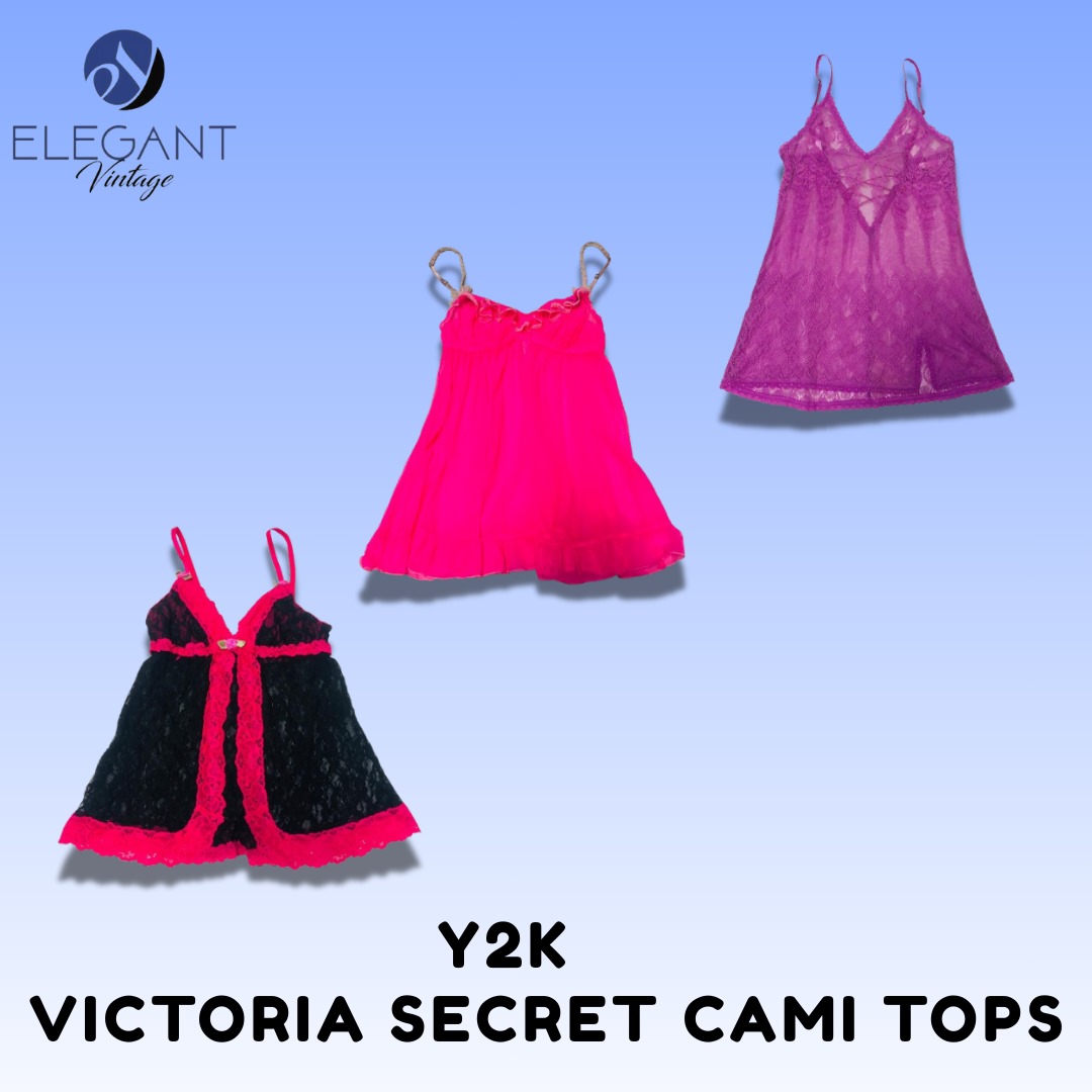 Y2K Victoria Secret Cami Tops - EV1508