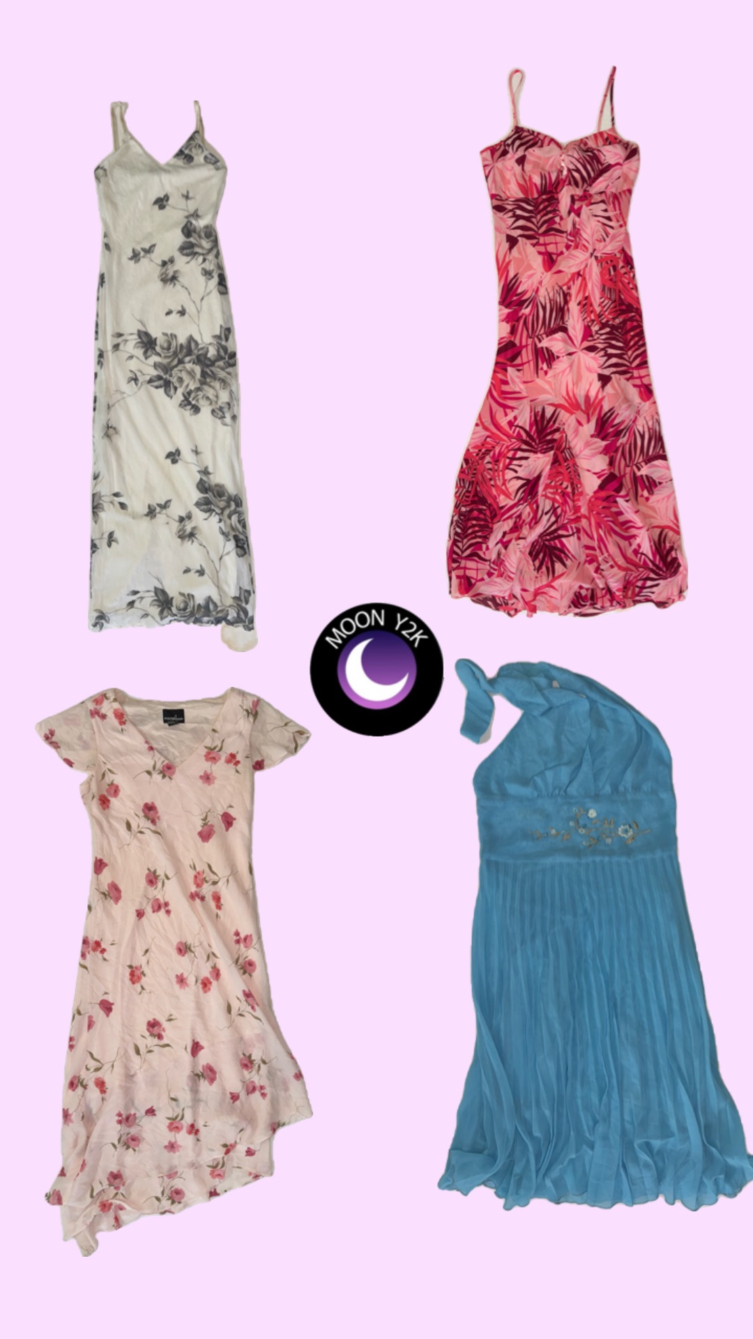 Y2K Soft Girl Era Printed summer dresses