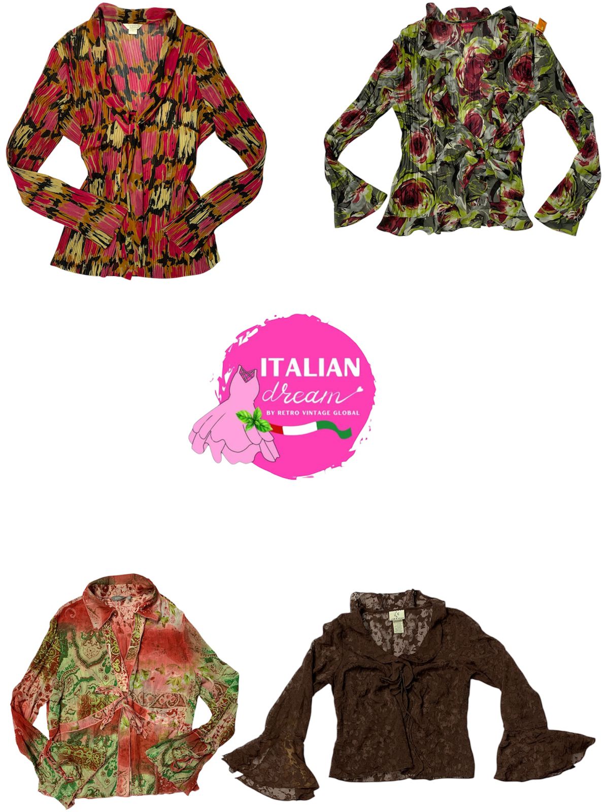 y2k hot selling unique crinkle Tops