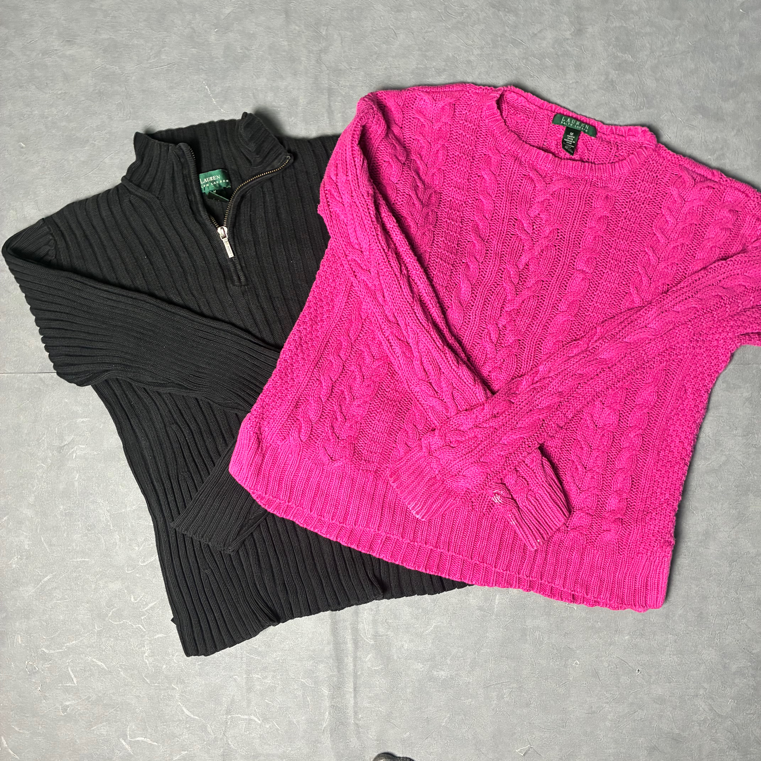 ローラ・ラルフ・ローレン グリーンタグのセーター (ZRS:78)