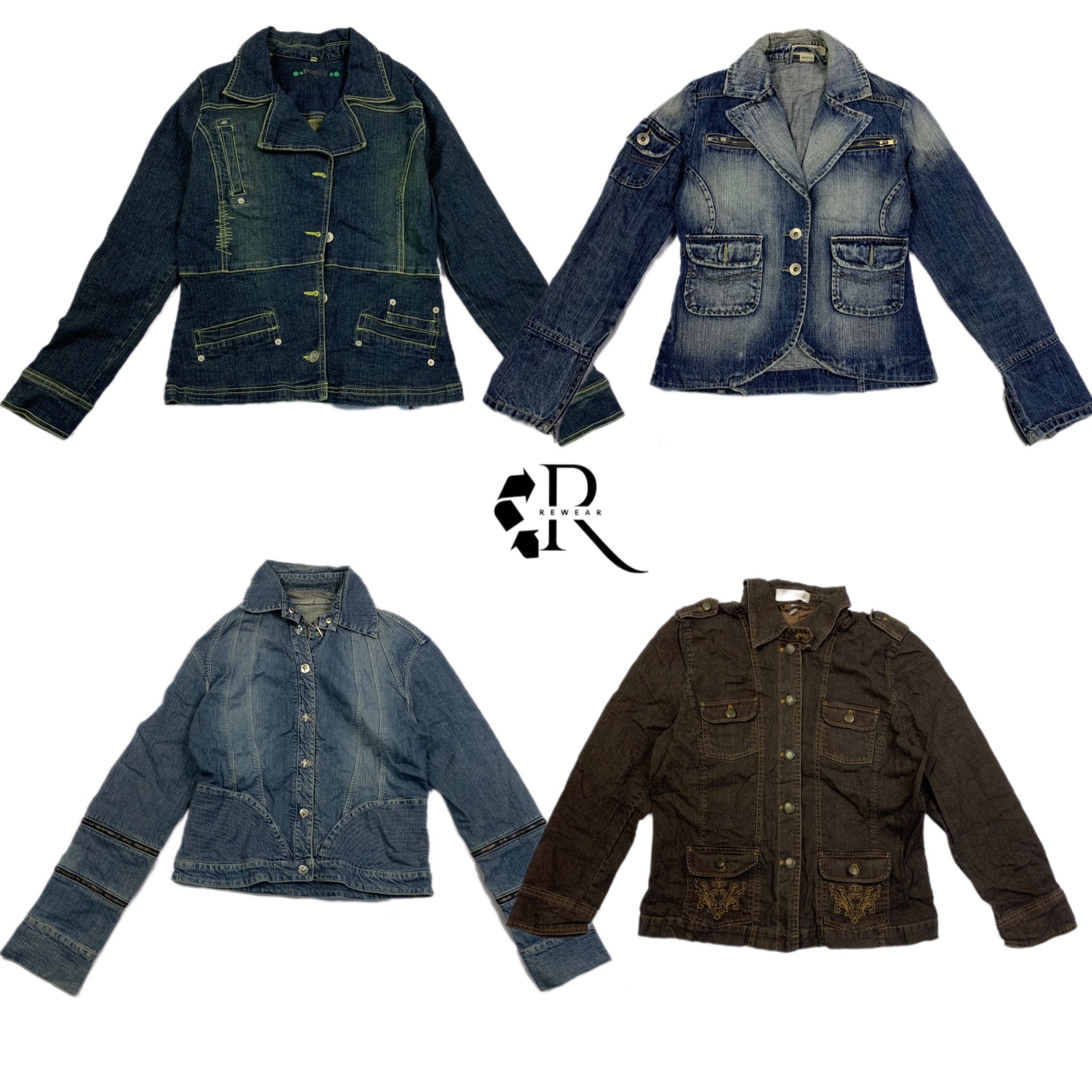 Y2K Britney Era Girl Denim Jacket RW-1327