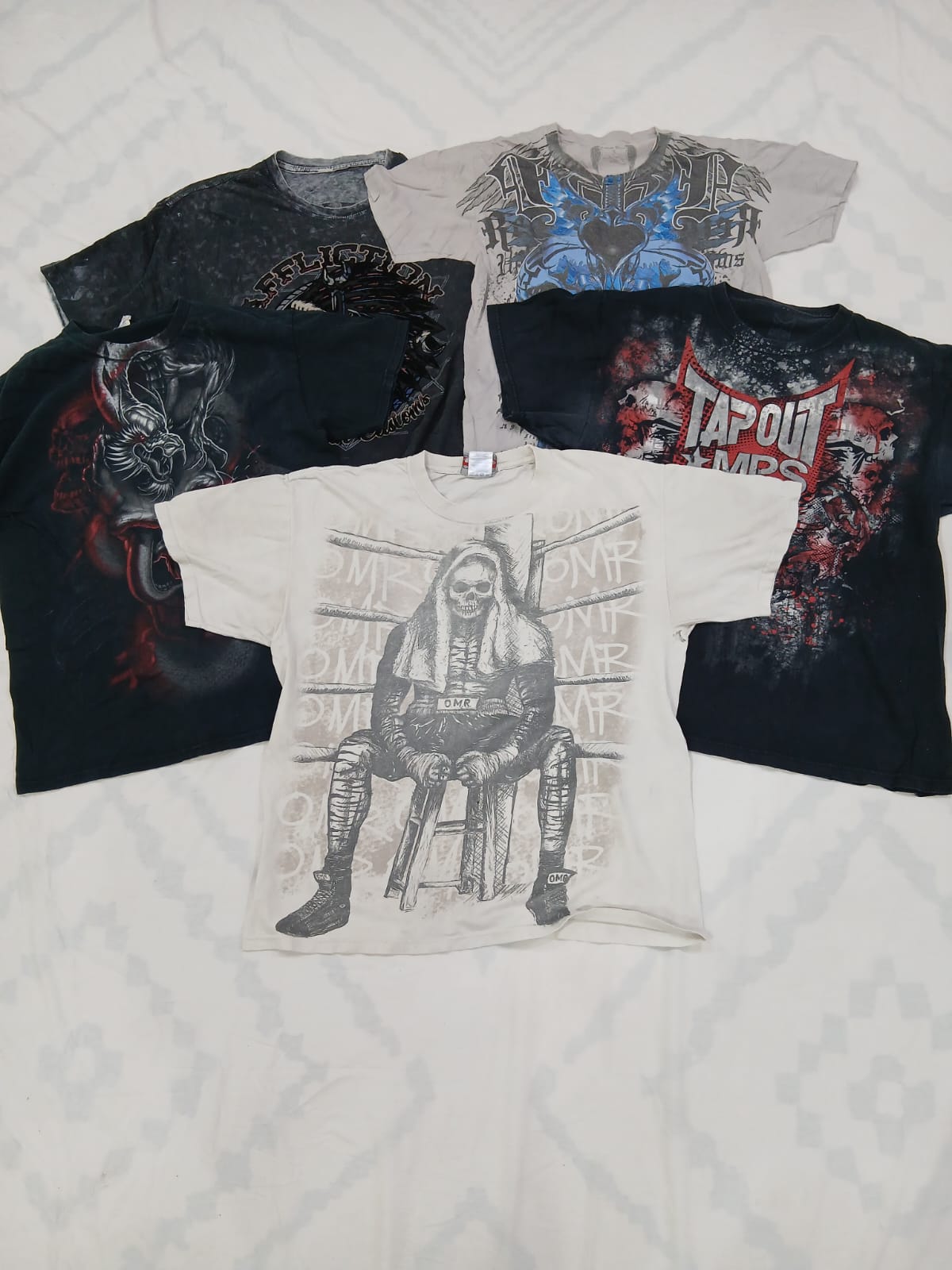 CRZ0965 Skull T-Shirts