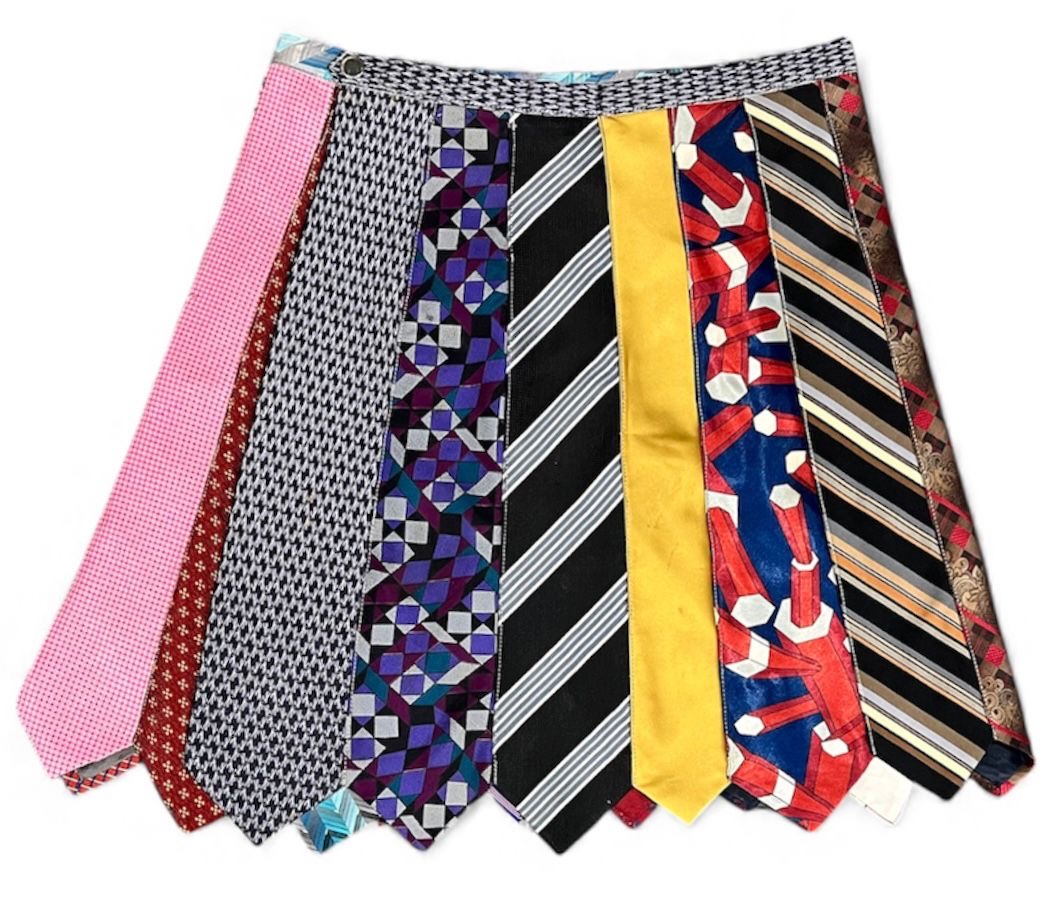 Fs-38 Upcycled-Krawattenrock