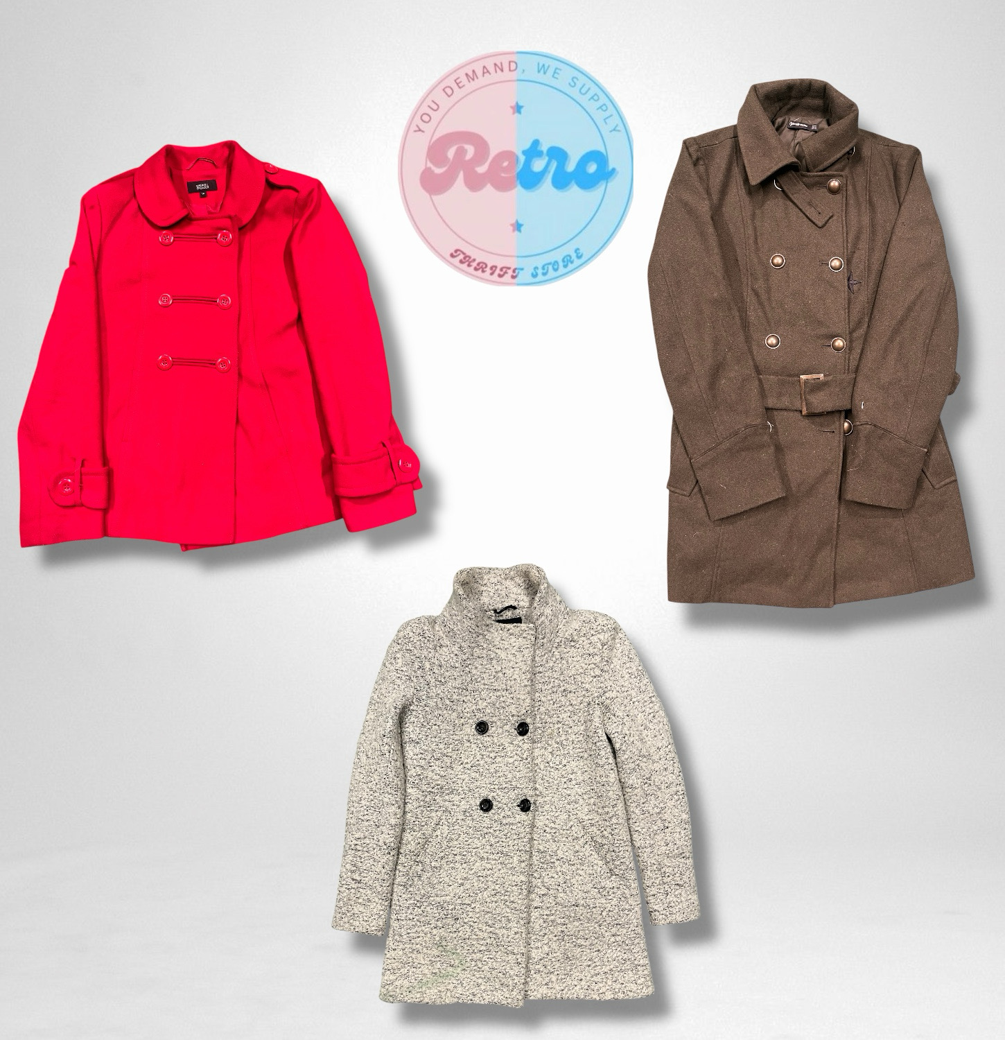 Damen Wintermantel Bundle – Gemischte Stile (E)