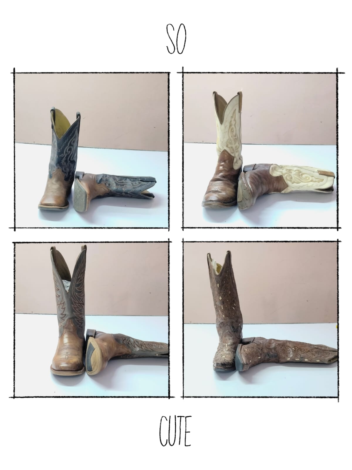 JA 0514 ヴィンテージカウボーブーツ