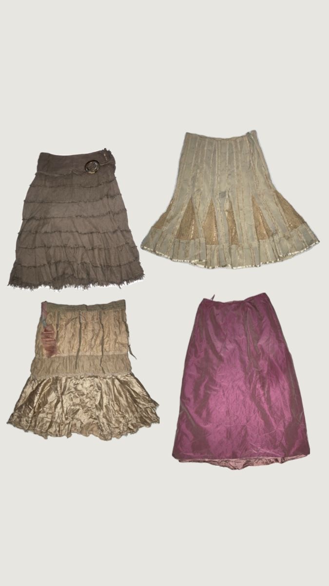 Y2k White Fairy core skirt (M-185)