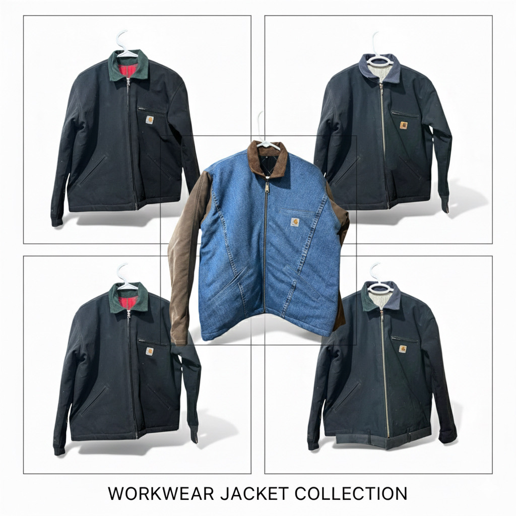 Jaqueta de lona Carhartt reciclada Fs-41