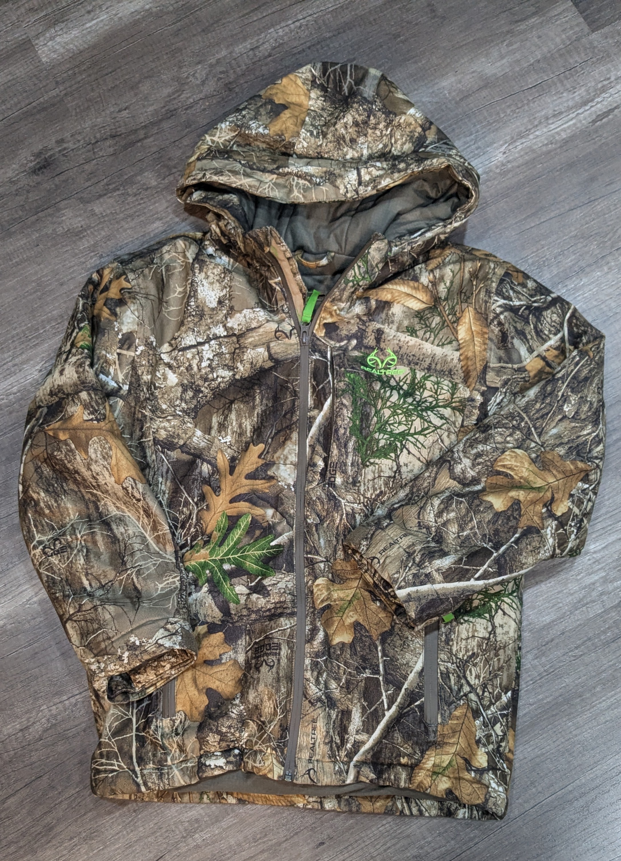 1368 - Forest Ember Real Jungle Tree Printed Jackets