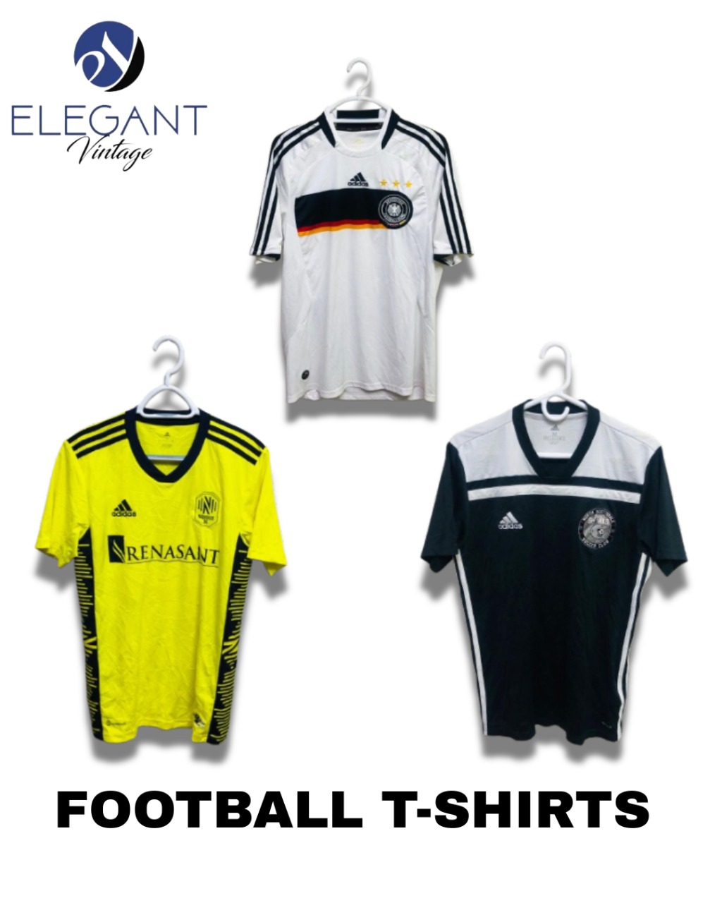 Football T-shirts (100% Authentic) - EVM0536