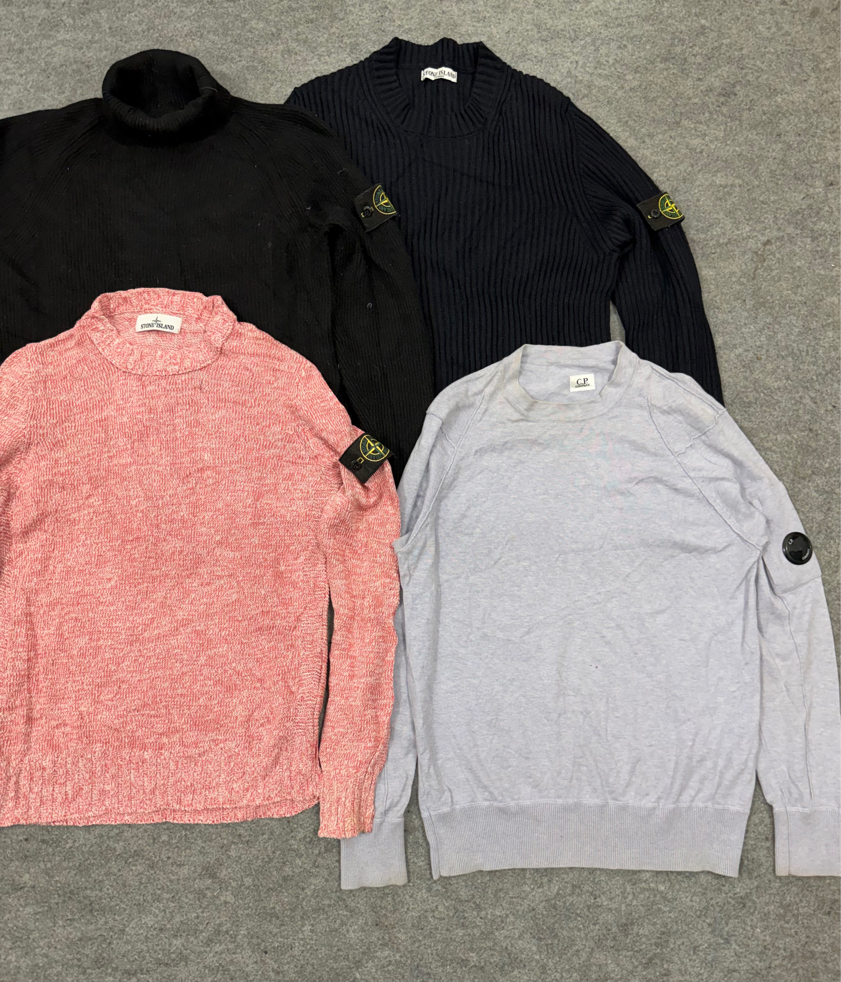 Stone Island and CP Company Mix Knits