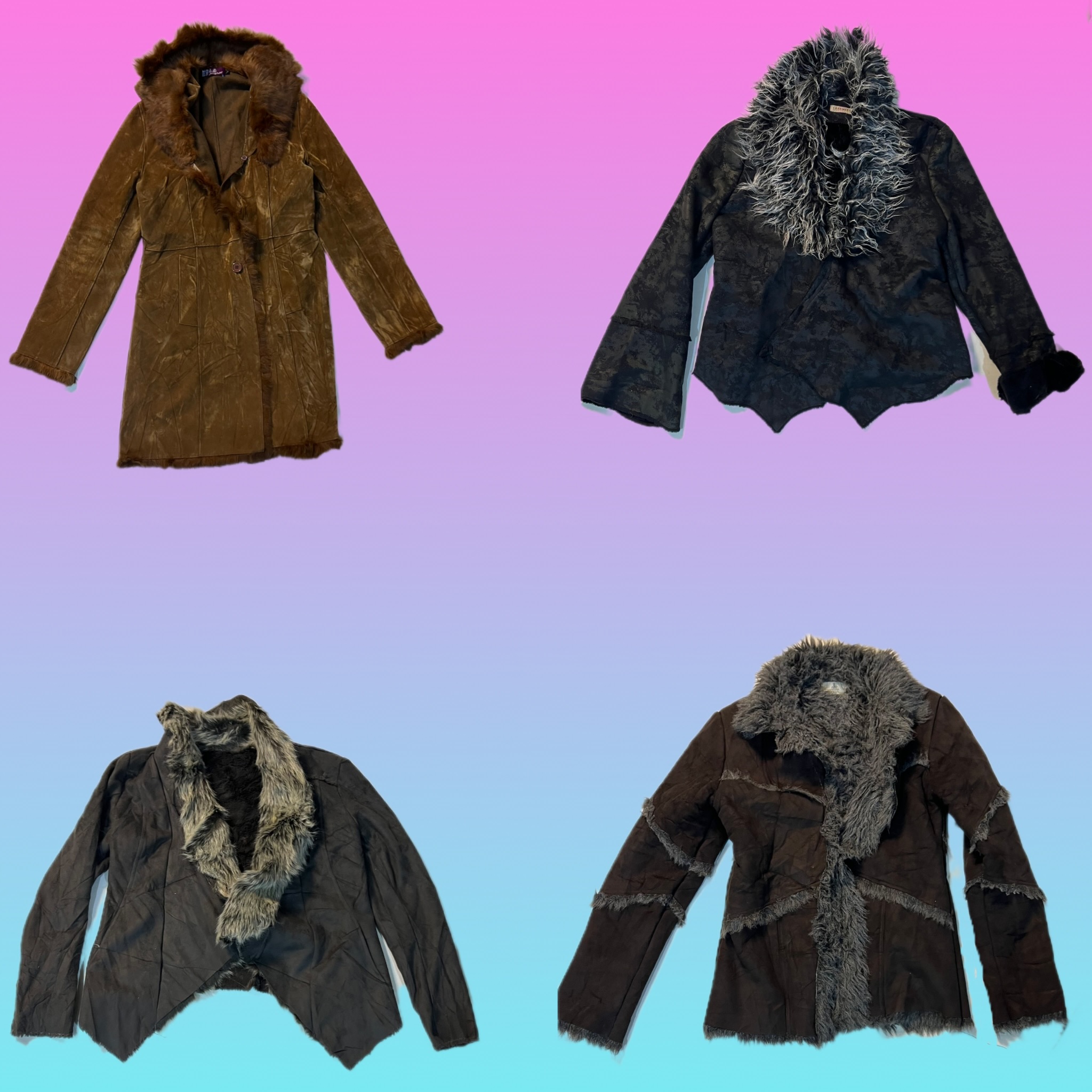 Y2K Afghan Coat (TS-1780)