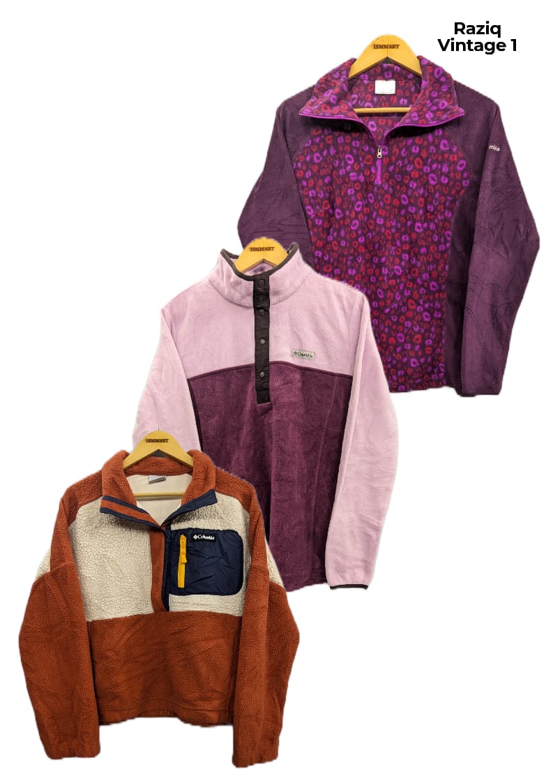 💥 RV1128 Femmes Columbia Vestes en Polaire