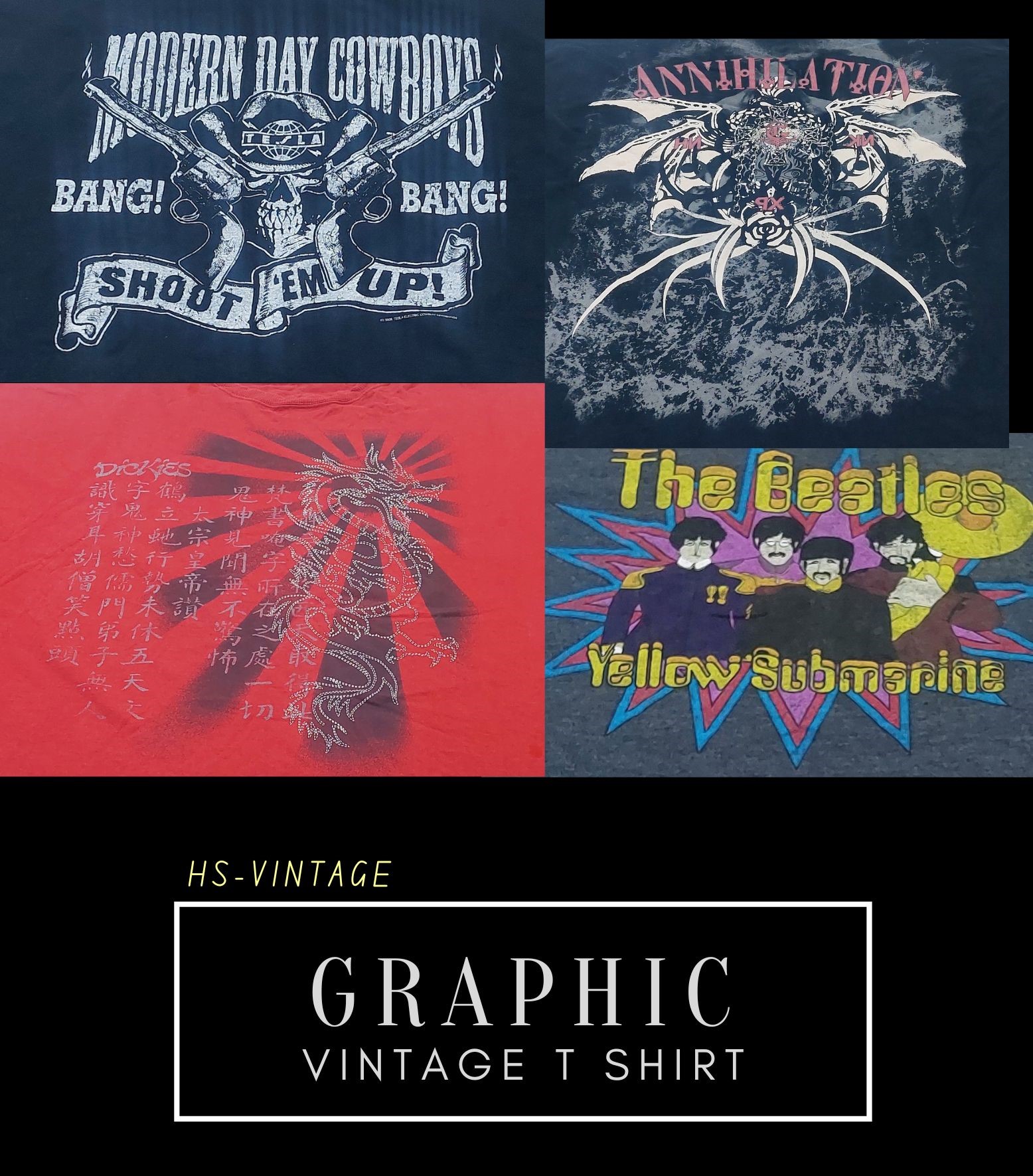 Mixed Graphic T-Shirts