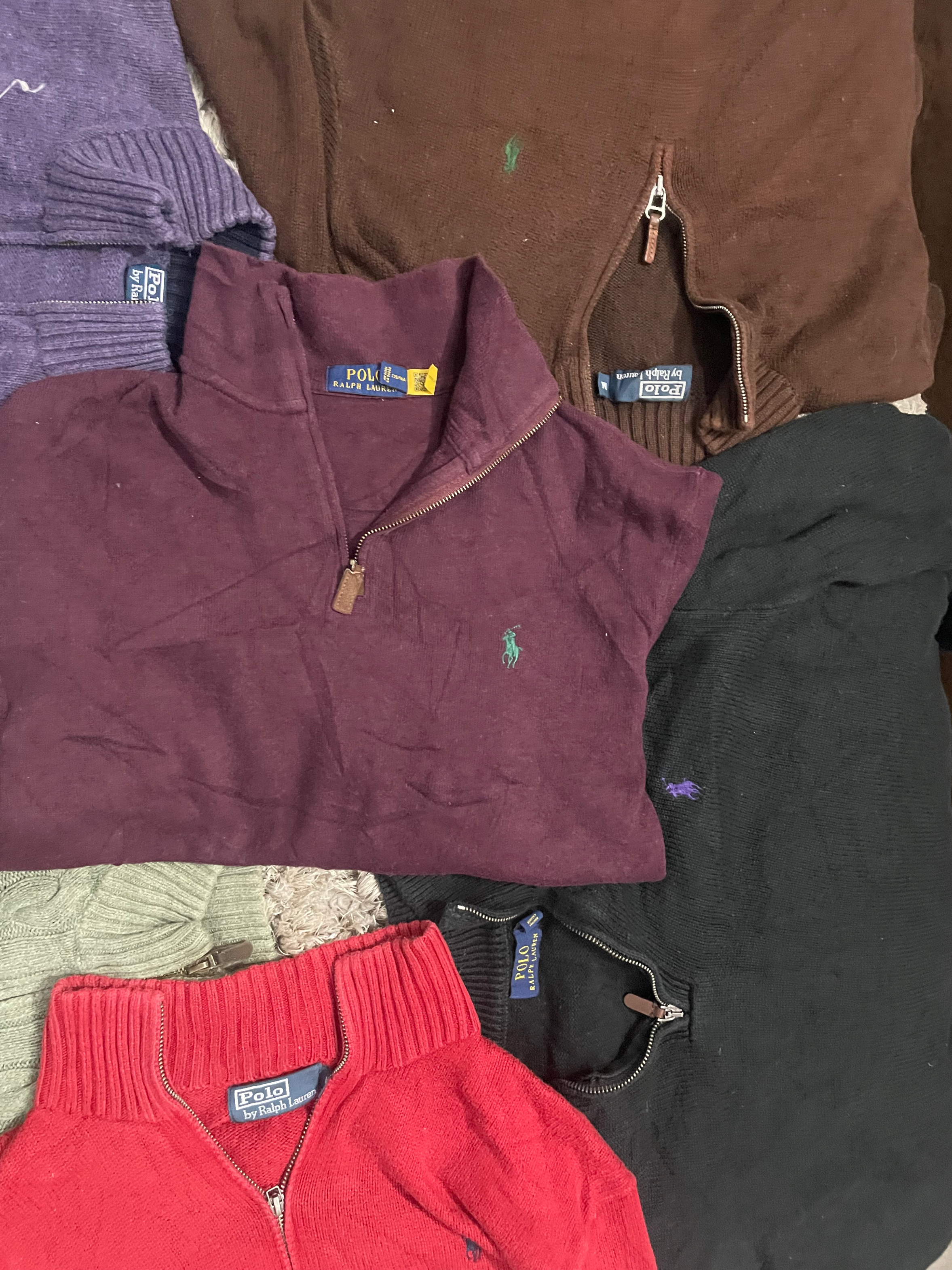 ラルフ・ローレン 1/4ジップ