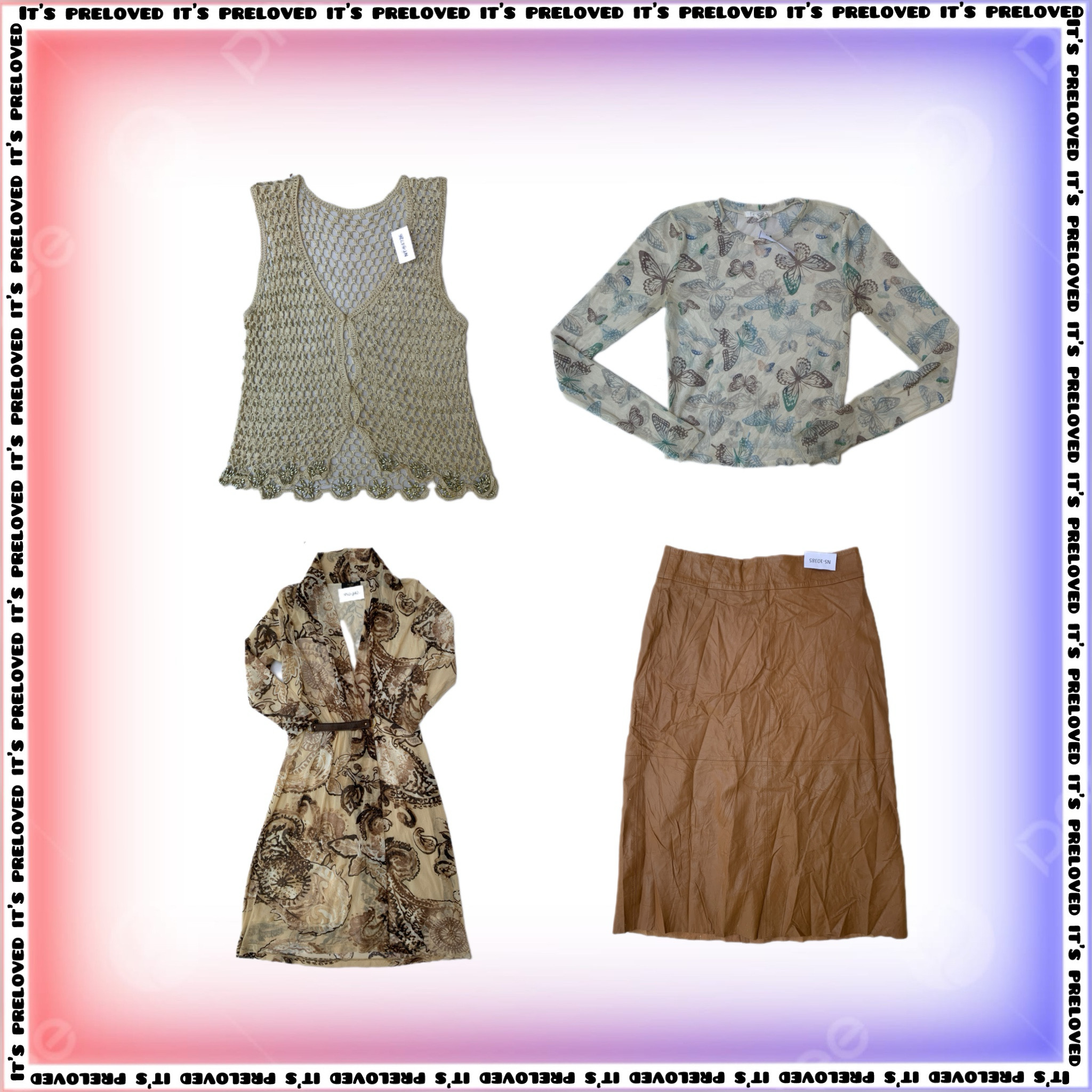 Cozy Neutrals Closet - tops, dresses, skirts (SS-1702)