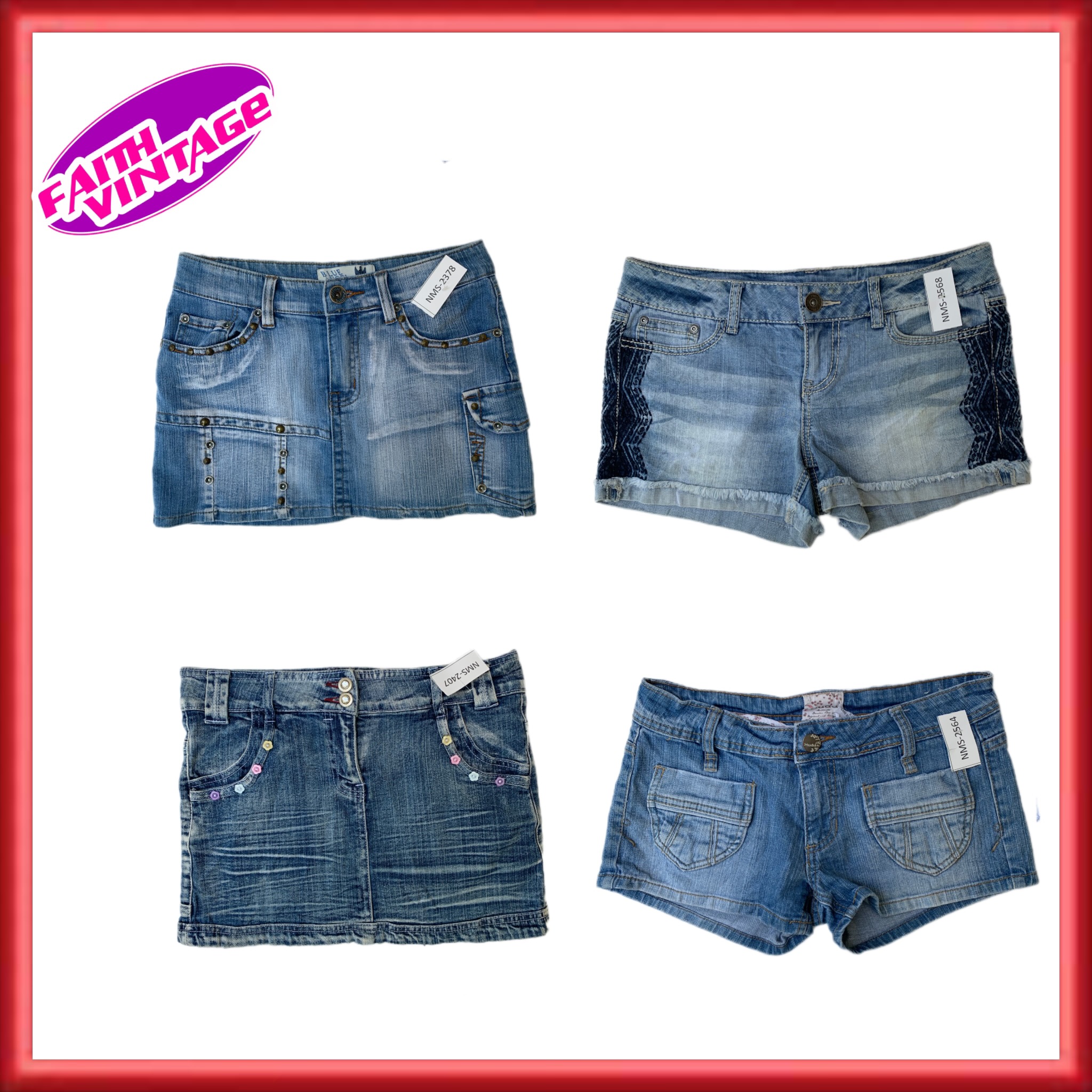 Saia de Jeans Bended Style (FV-194)