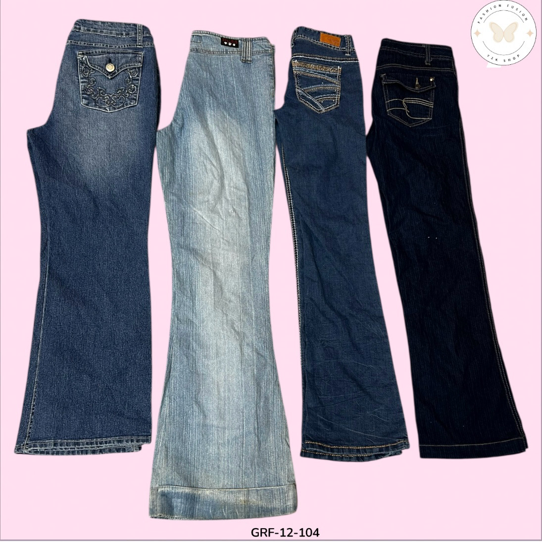 Classic Flared Jeans – Timeless Modern Denim (GRF-12-104)