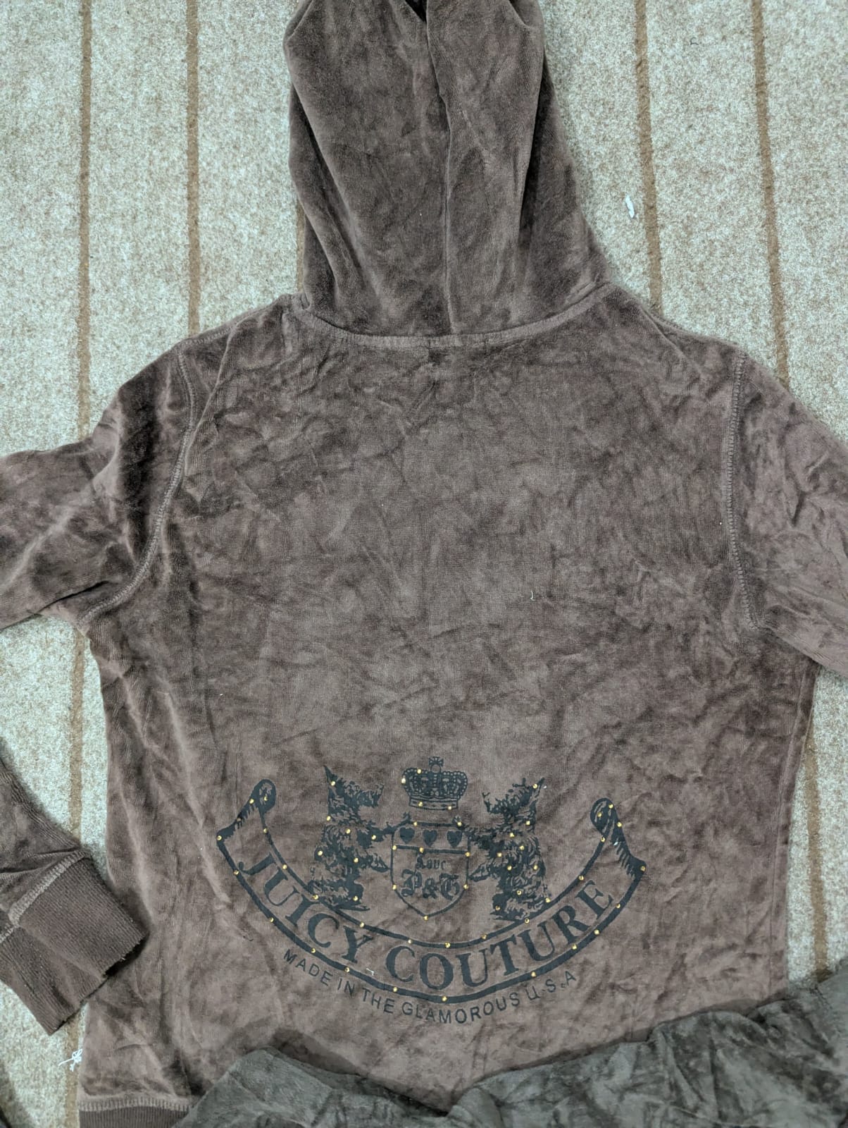 SD 288 Juicy Couture レトロ ヴェロア トラックスーツ セット | 本物のヴィンテージ | バルクロット 準備完了