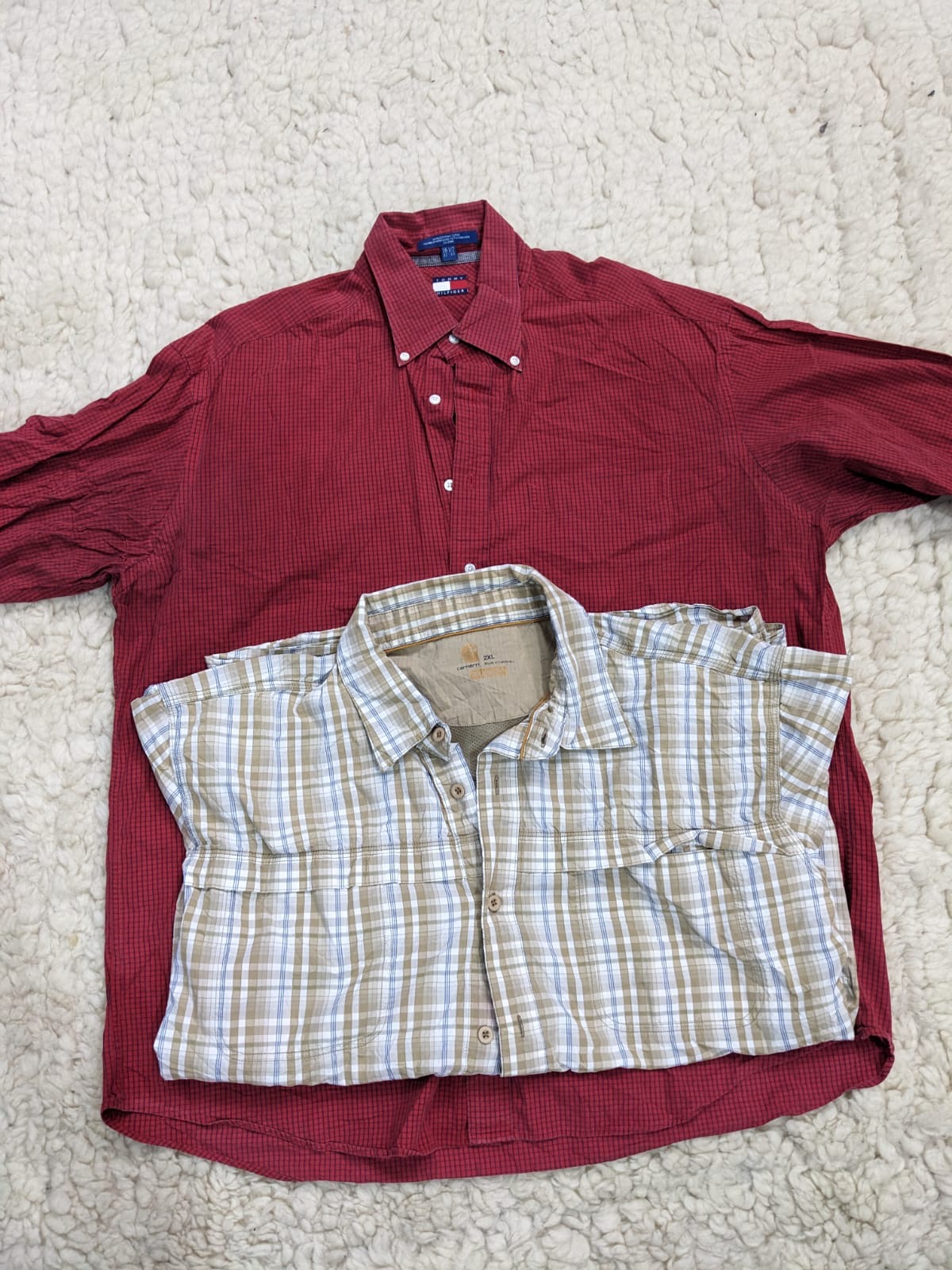 Camisas de Manga Longa Tommy Hilfiger, Carhartt Mix