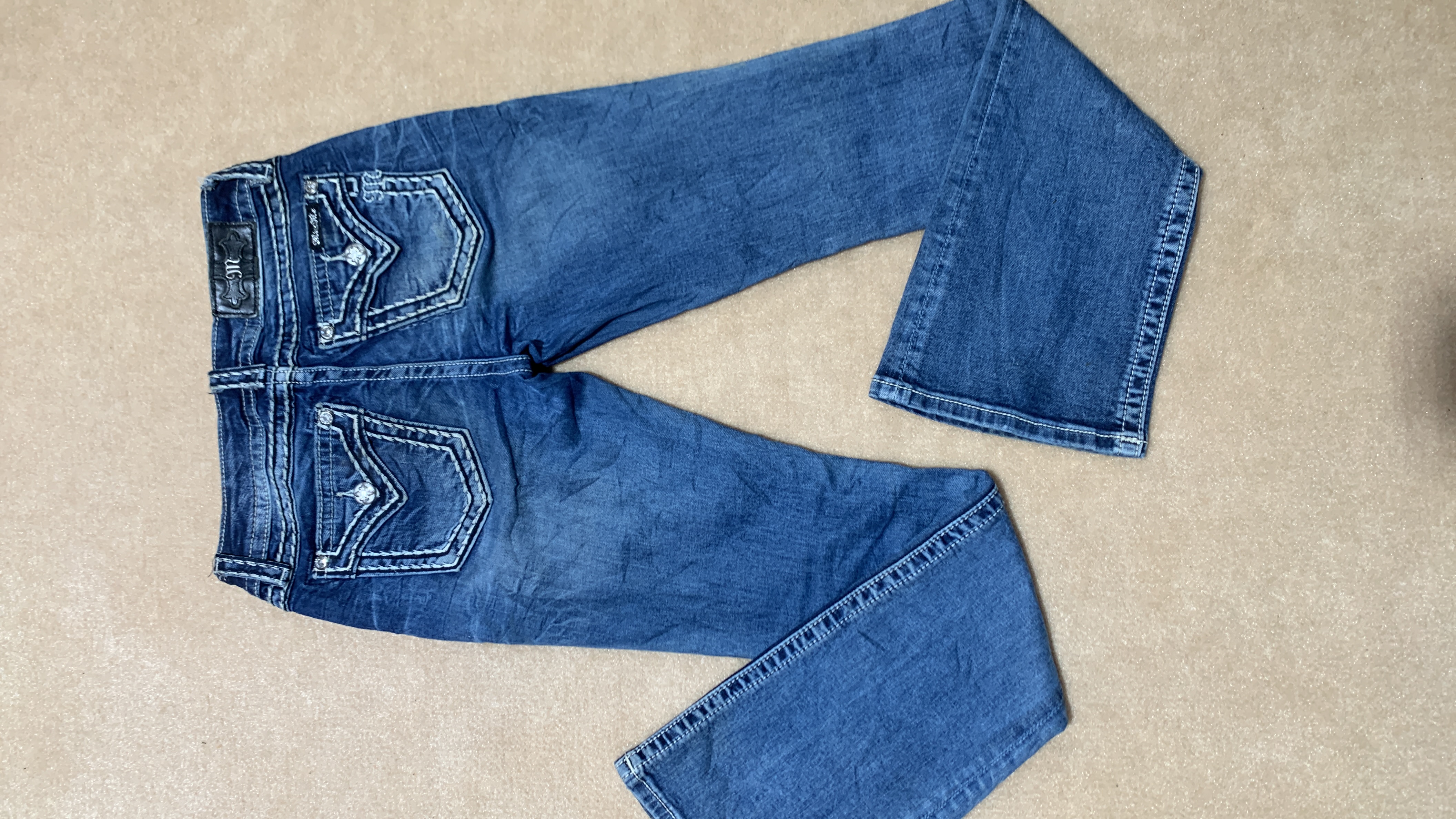 Jeans flare True Religion, jeans miss me, jeans rock revival