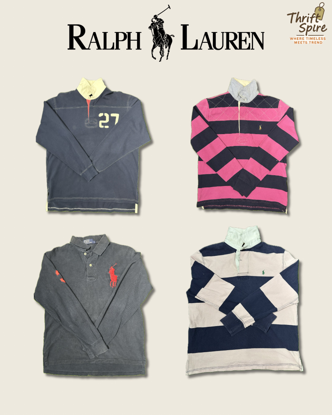 Ralph Lauren Long Sleeve T-Shirts - [TS-0355]