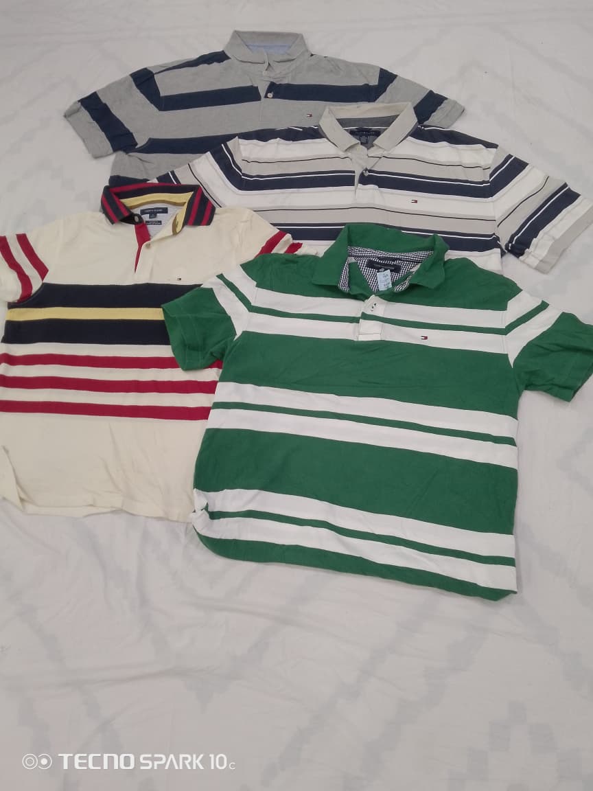 ZV1018 Tommy Hilfiger Collar T-Shirts