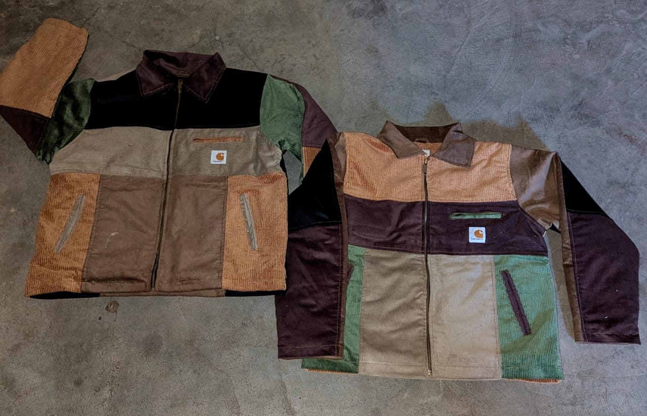 Carhartt Corduroy Detroit Rework Style Jackets