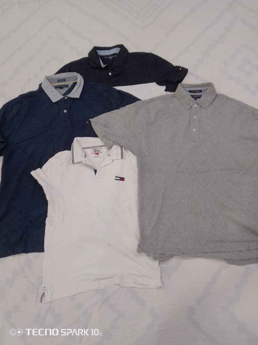 ZV1019 Tommy Hilfiger Collar T-Shirts