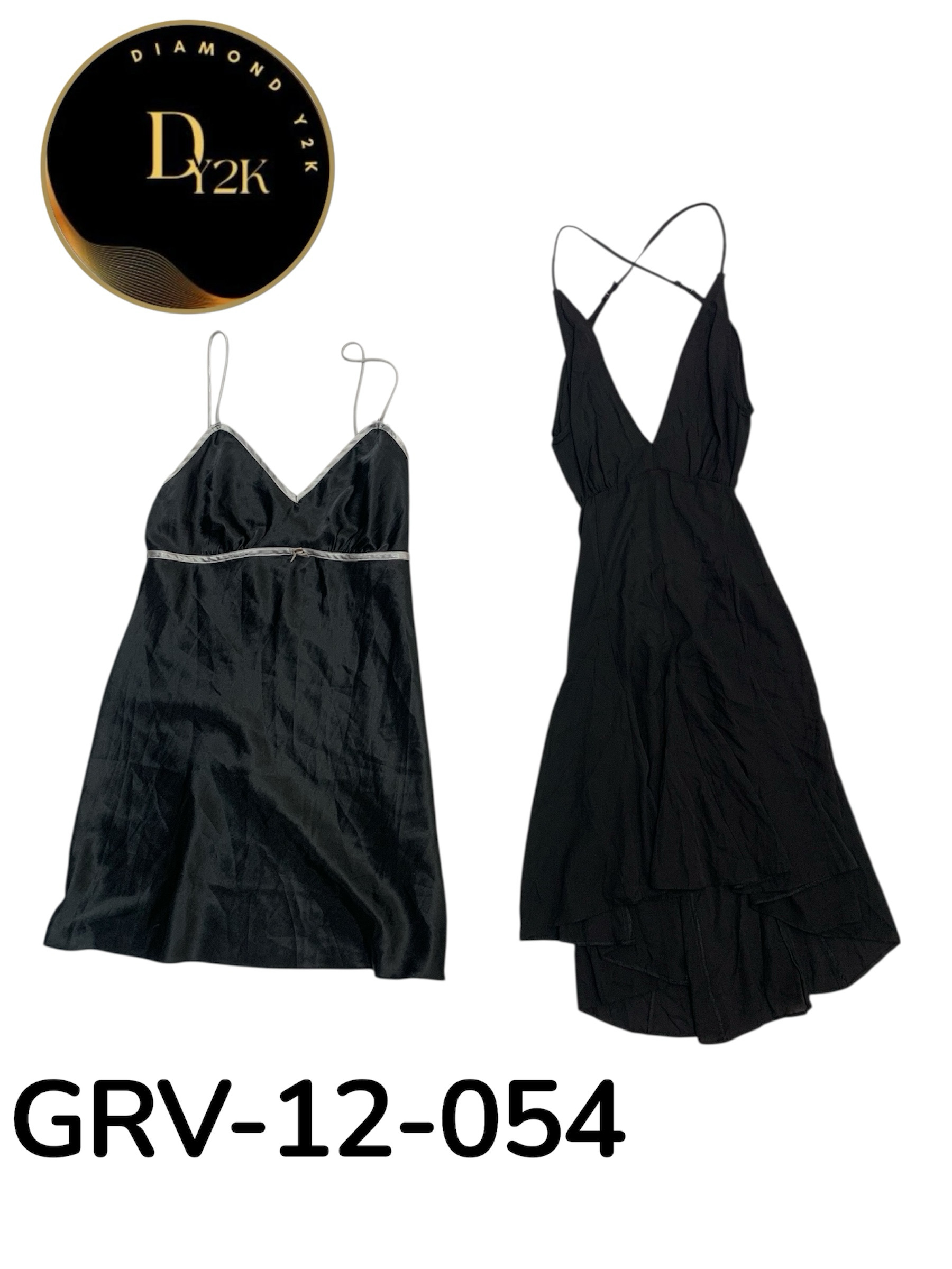 Y2K Aesthetic Slip Dress – Elegant & Timeless GRV-12-054)