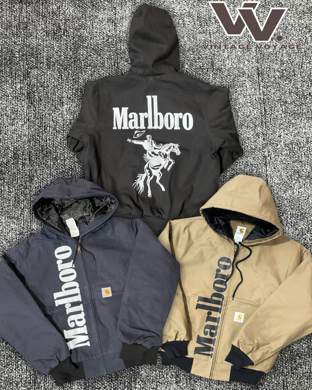 Carhartt x malboro front back print active jackets (12/12)