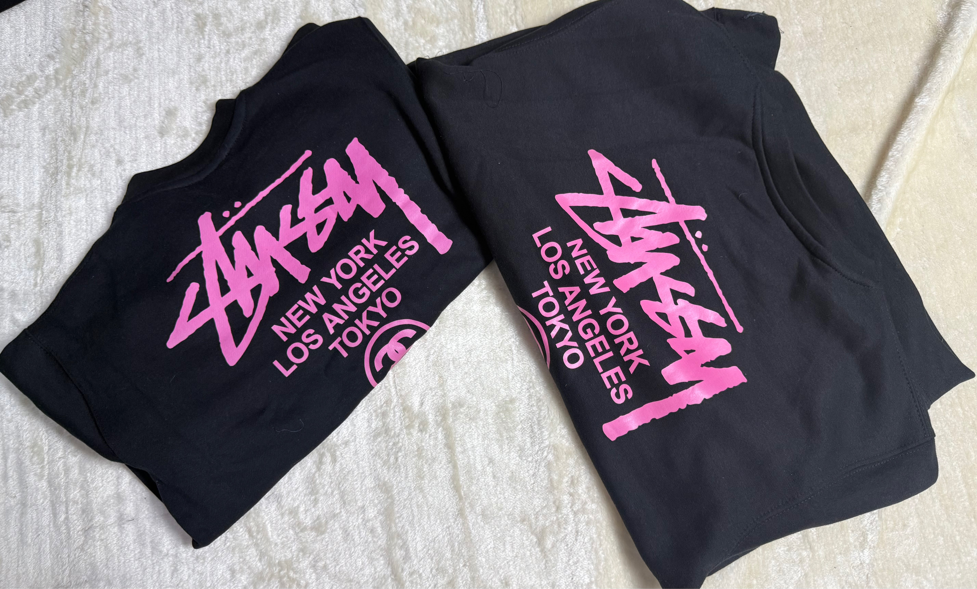 Stussy rework style world tour sweatshirts