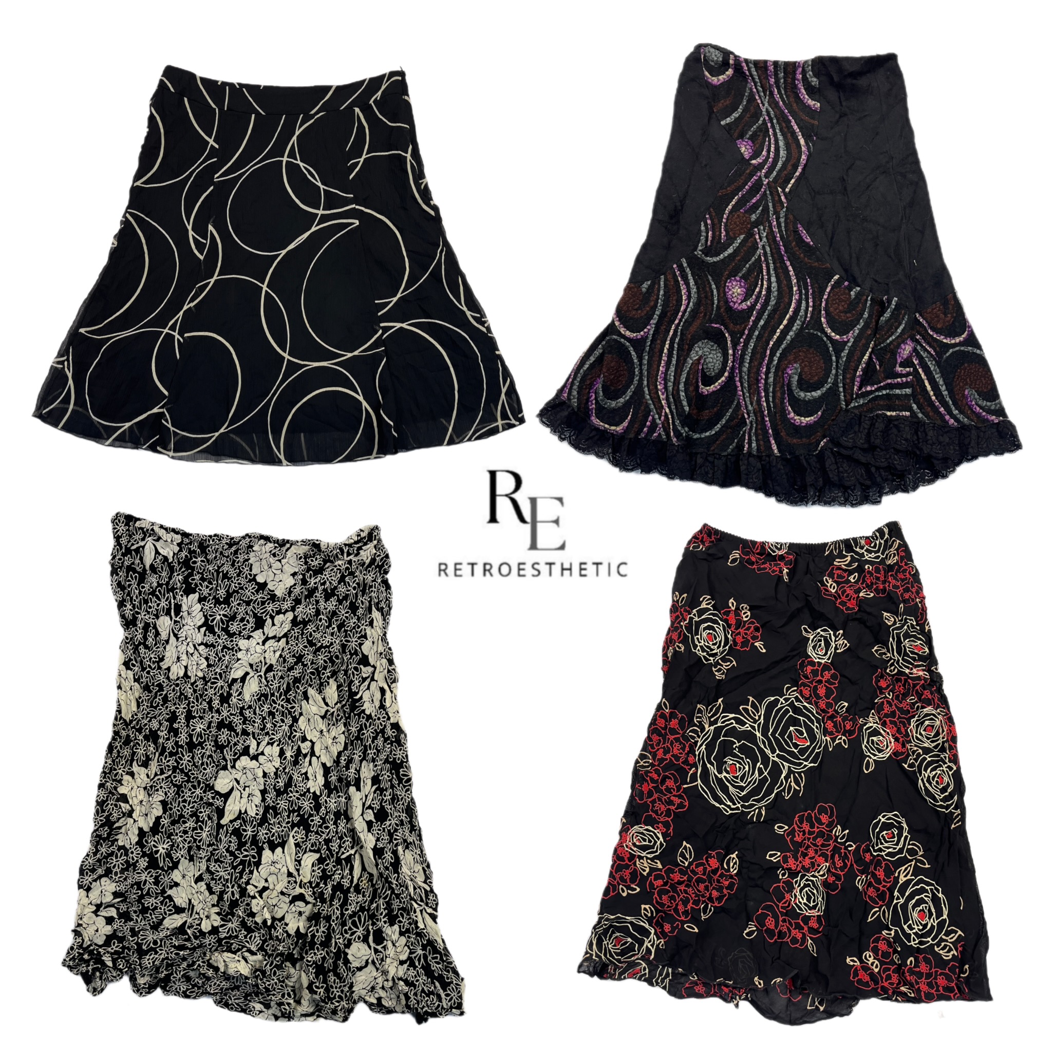 Y2K London Night Girl Summer Skirts RE-2634