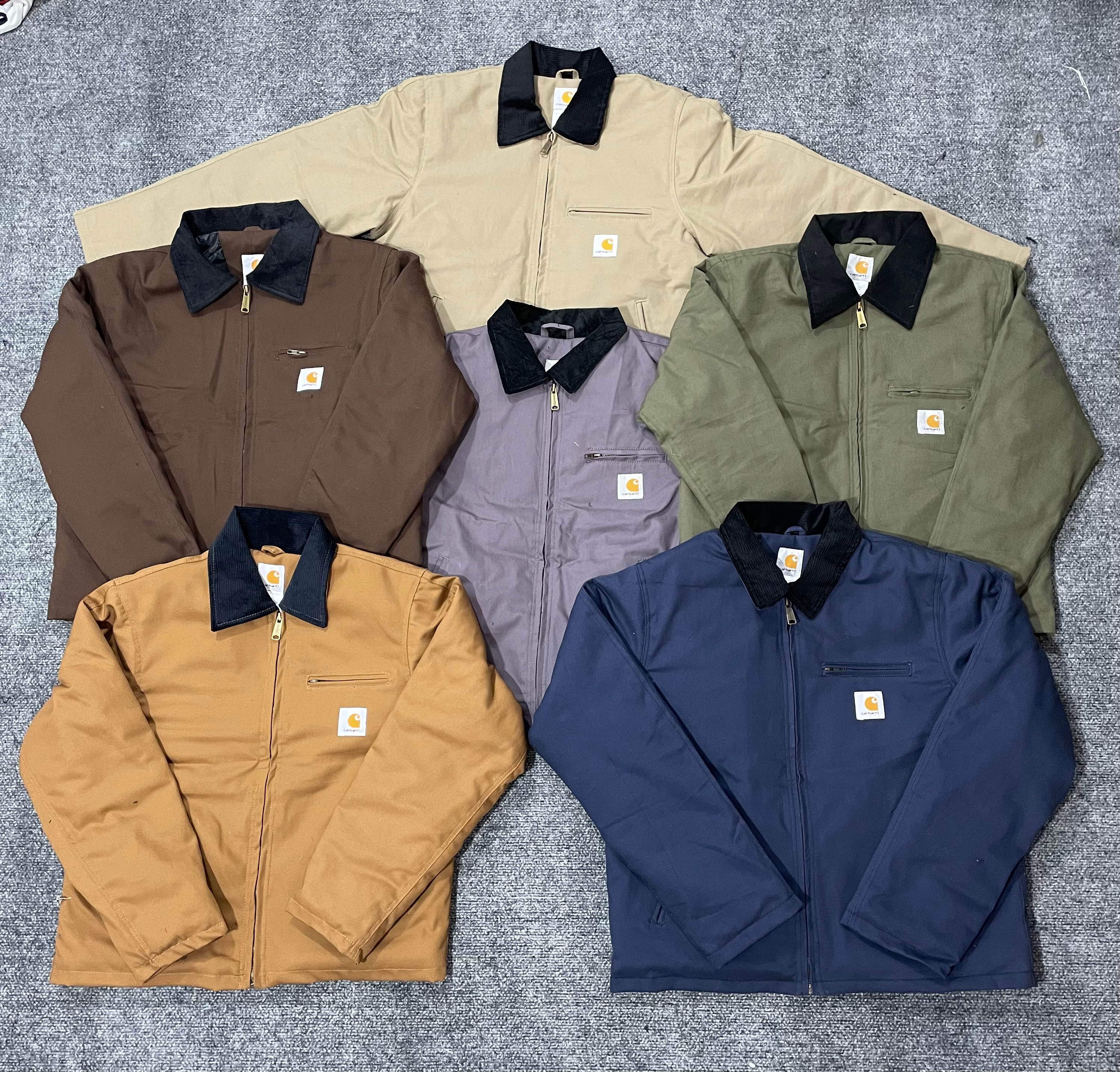 Carhartt reworked style mix colour Detroit jackets (12/12)