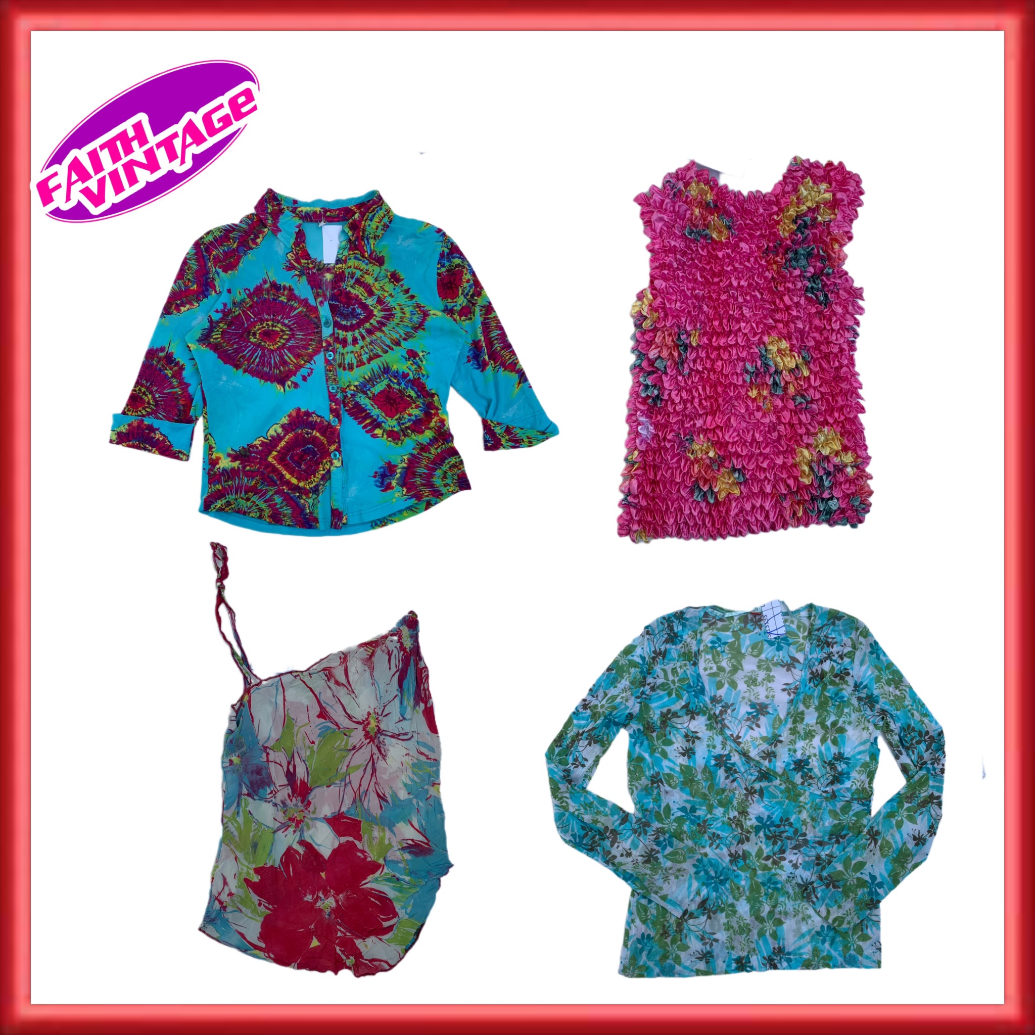 Camisetas e Vestidos Cotton Candy Sky Y2K (FV-204)