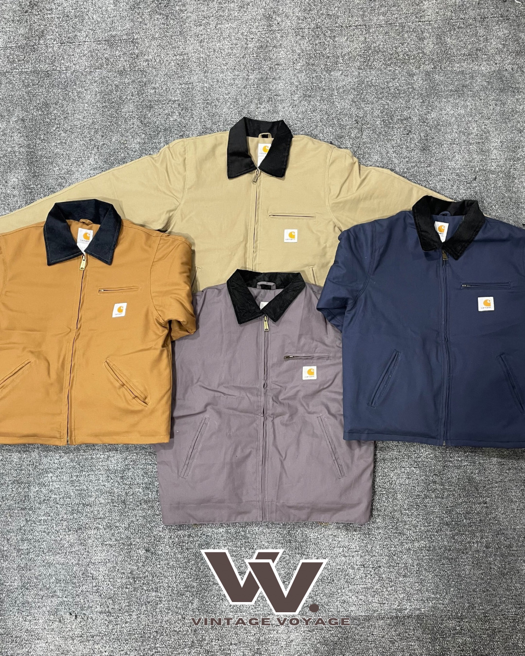 Carhartt reworked style mix colour Detroit jackets (12/12)