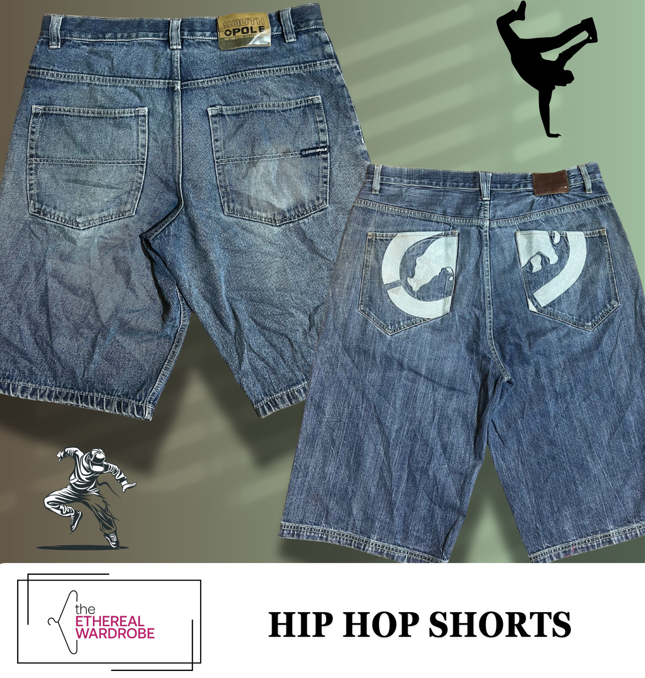 Premium Hip Hop Shorts including Ecko Unltd, Southpole and other brands