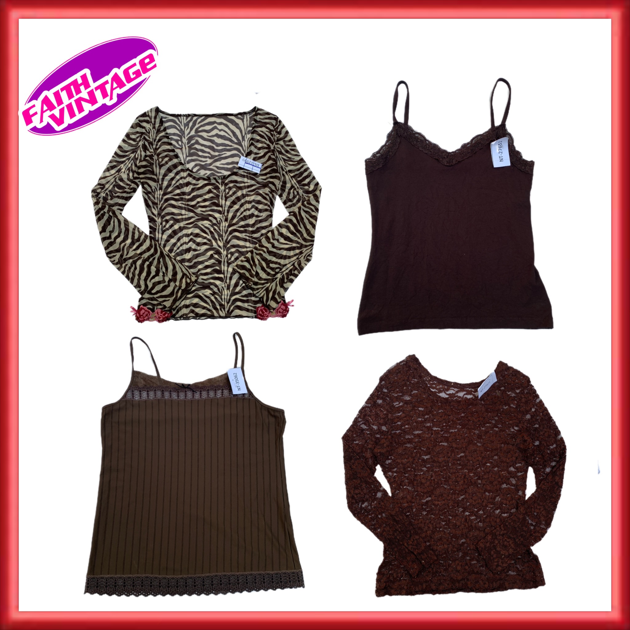 Mocha Monacd Tops & Dresses (FV-205)