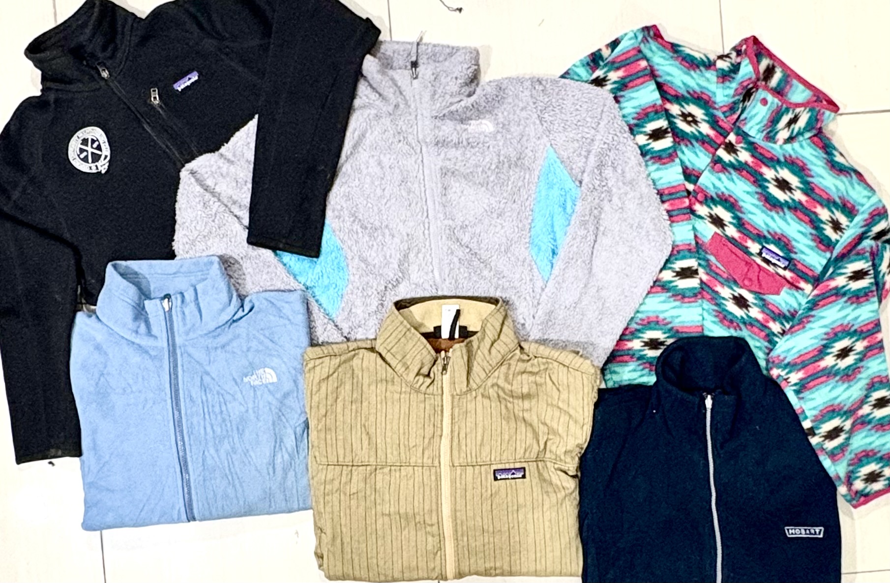 Patagonia And The North Face Fleeces