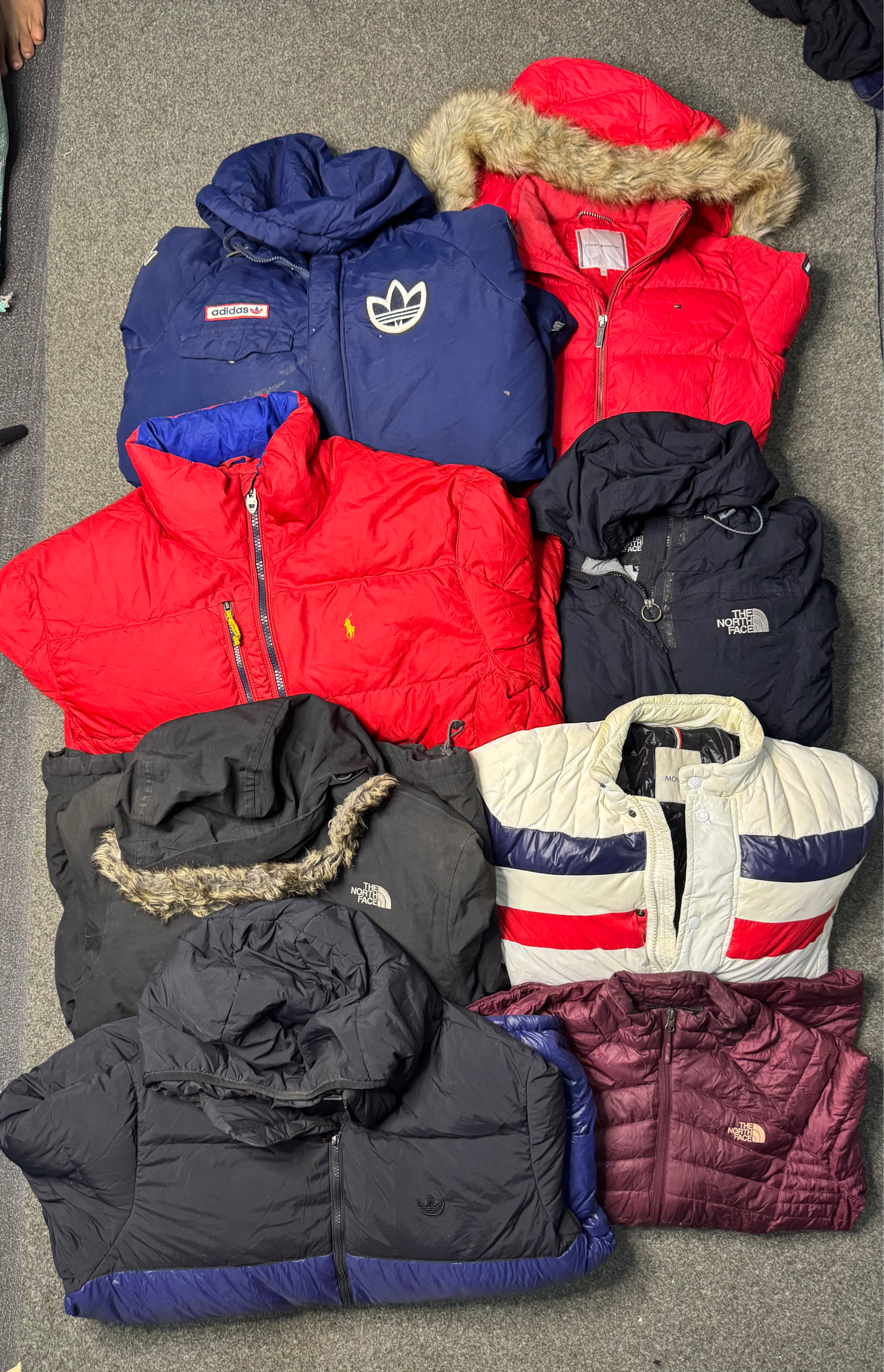 Mix Branded Puffer Jackets