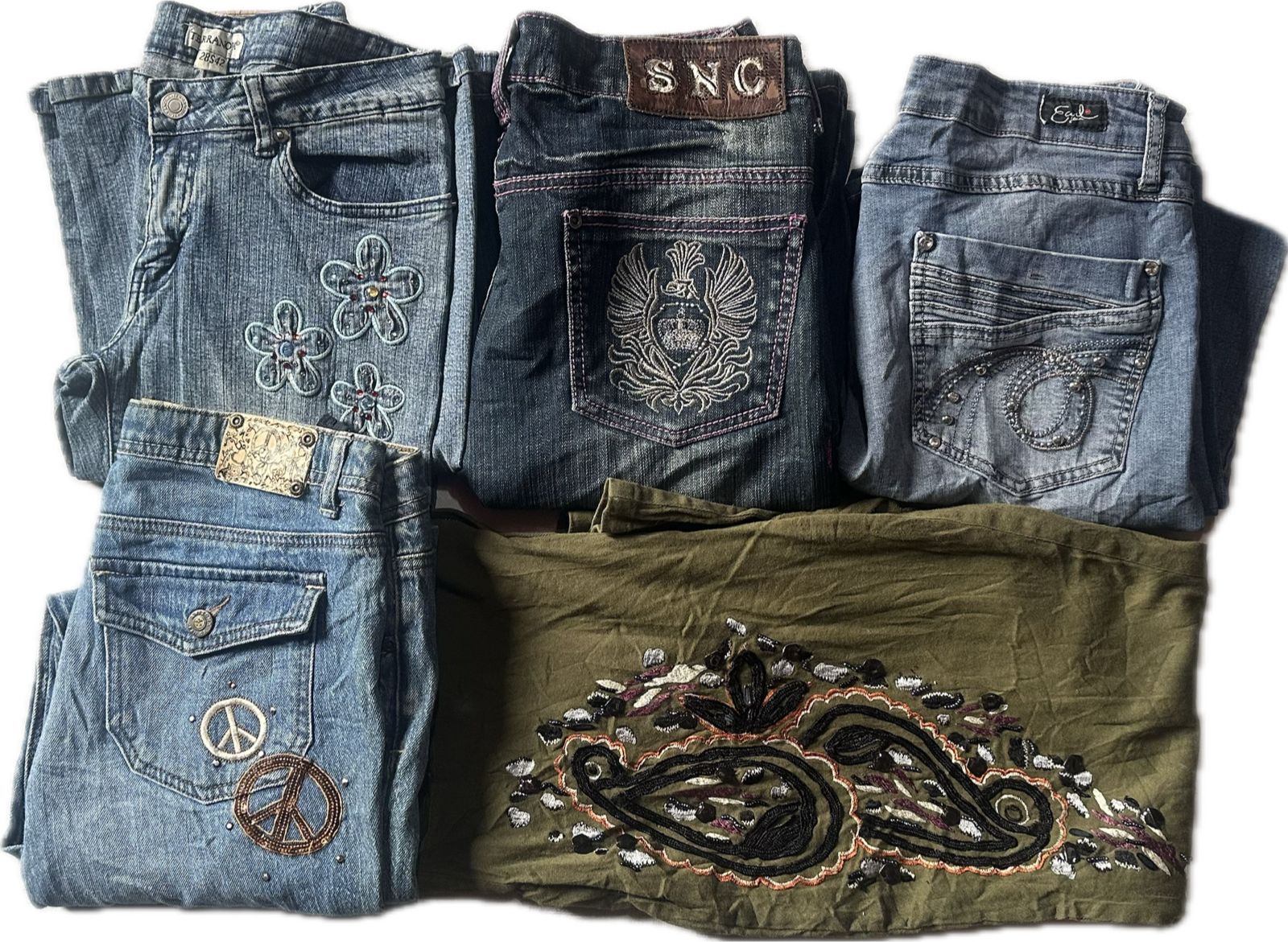 APT.9 AND OTHER MIX BRANDS JEANS (MD 1460)