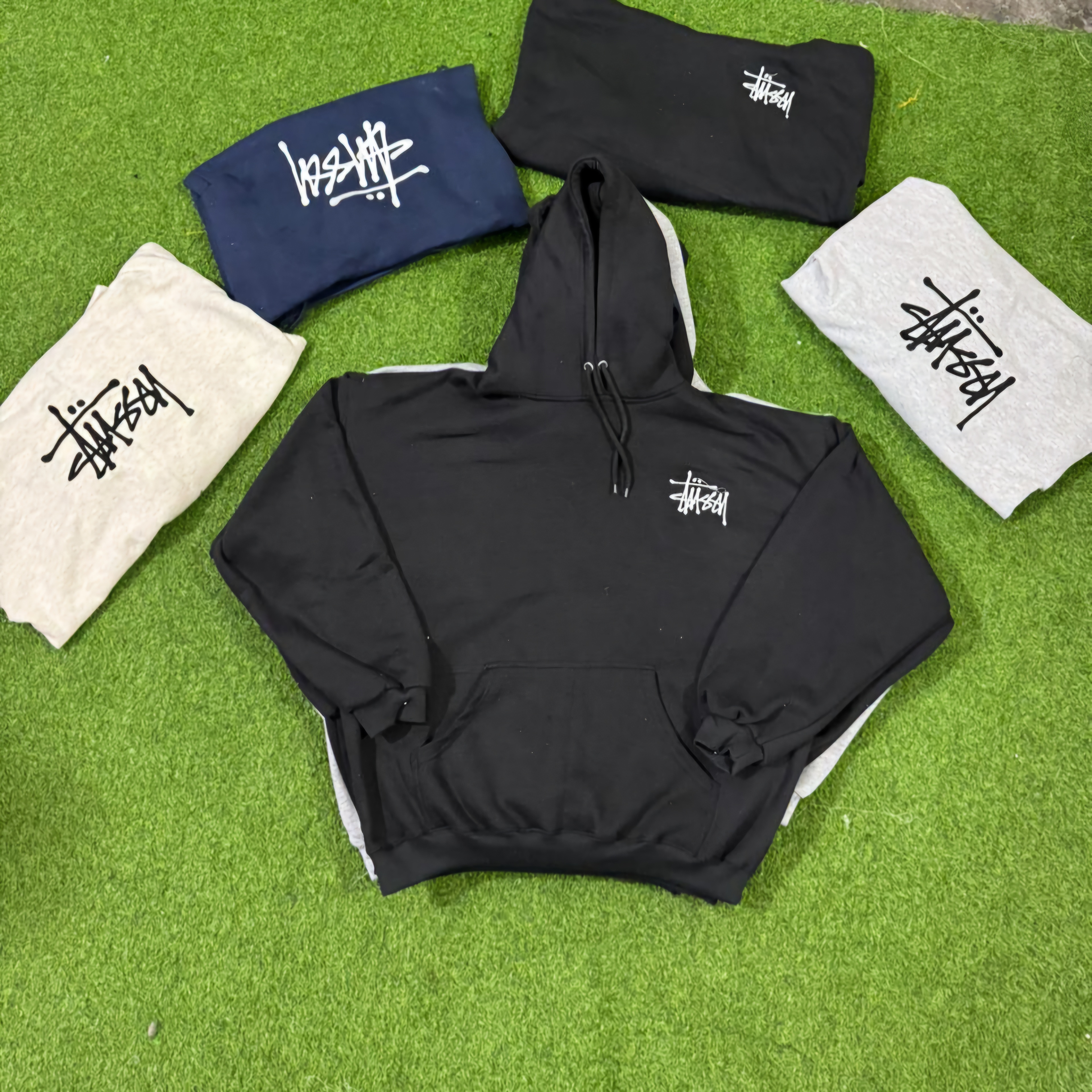 Rework Style Stussy hoodie