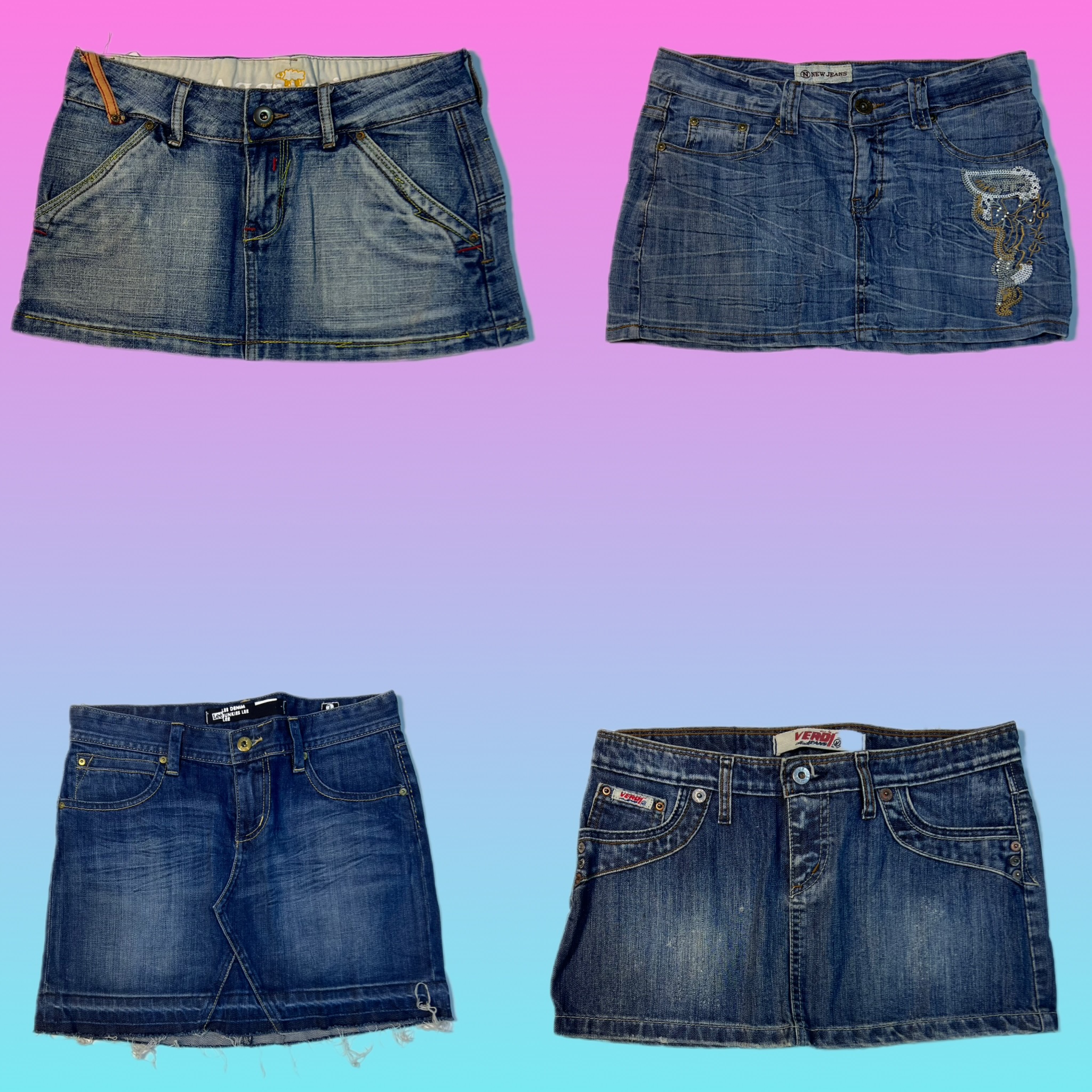 Jupes en denim Y2K Mjni (Rep)