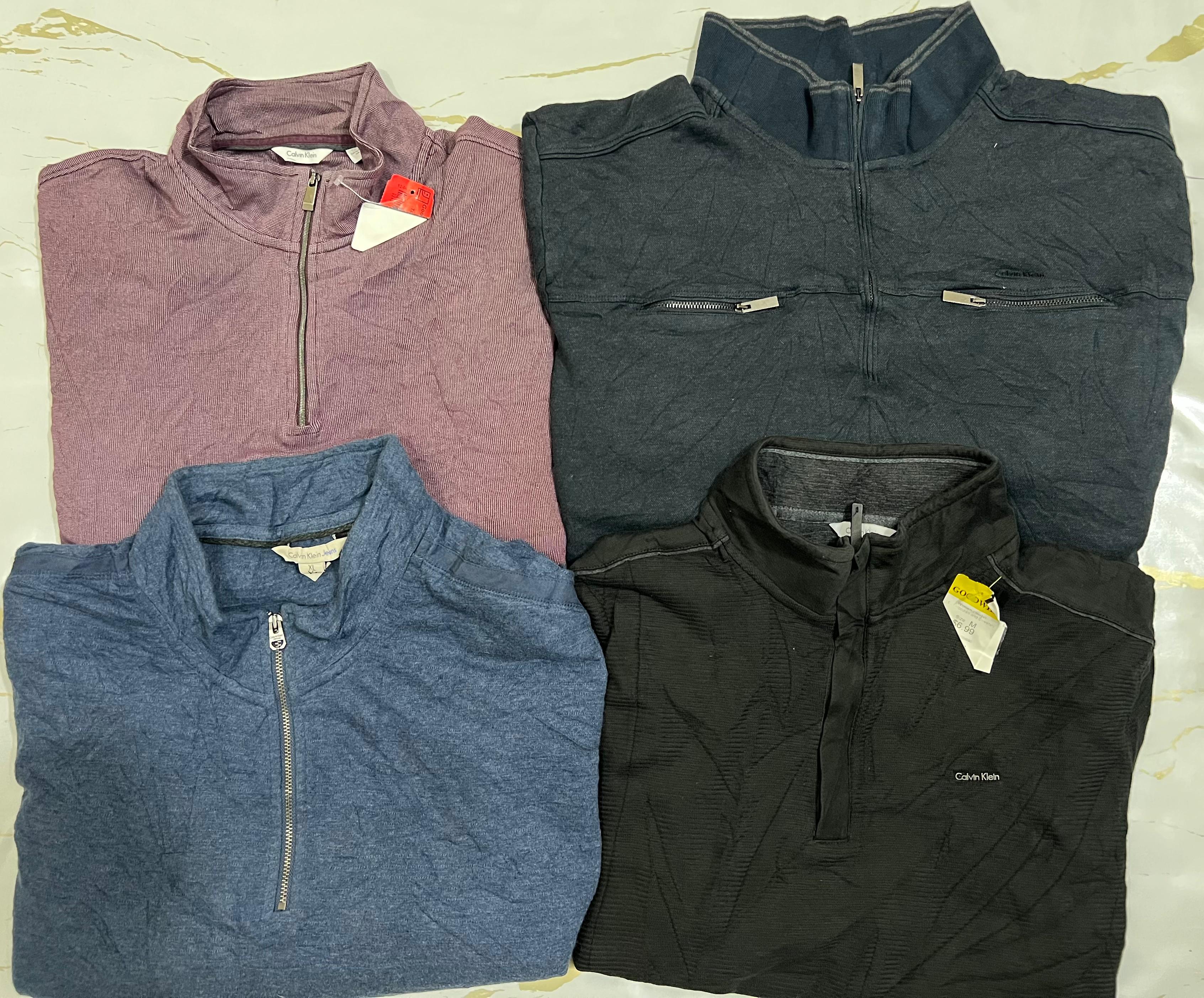 CK Quarter Zip Pullover