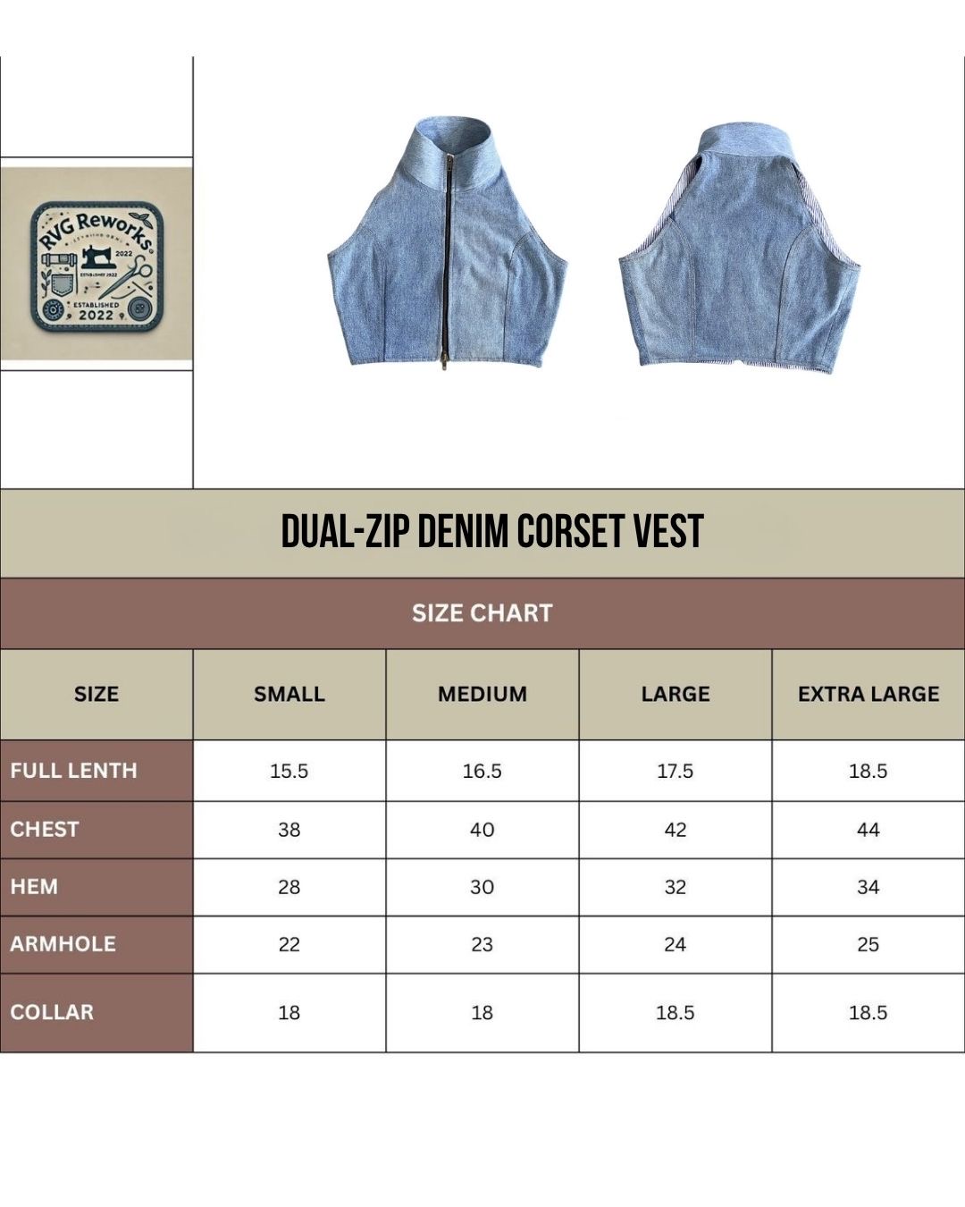 Top Halter de Zíper Duplo Reaproveitado