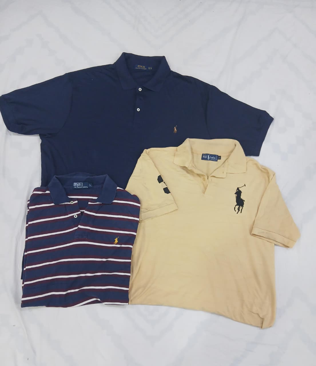 Camisetas de gola ZV1042 Polo Ralph Lauren